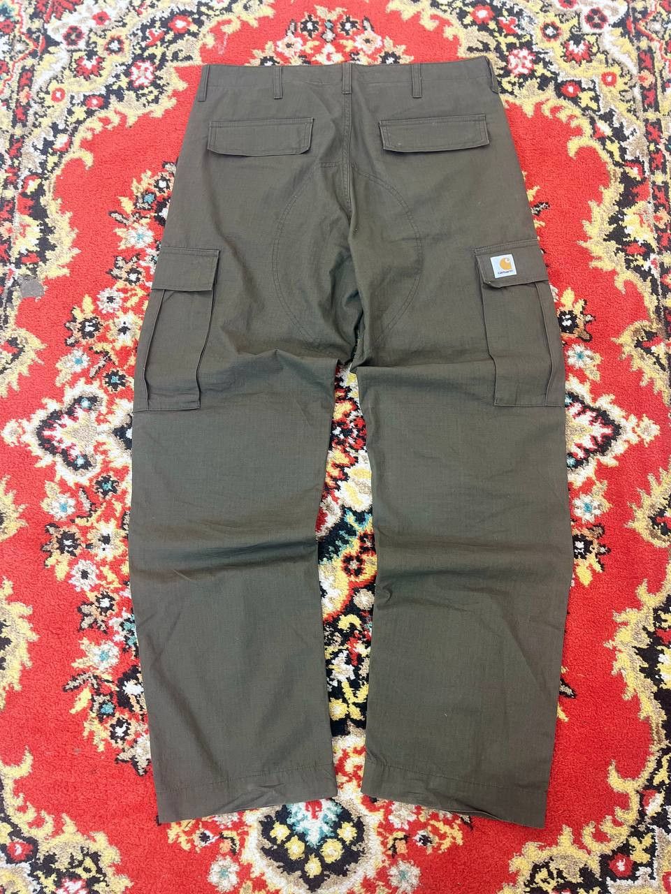 Carhartt Carhartt Cargo Carpenter Work Y2K Baggy Pants Size US 34 / EU 50 - 8 Thumbnail