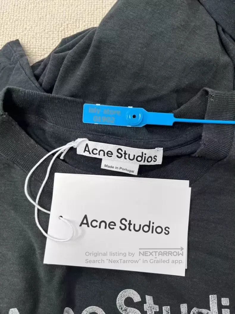 Acne Studios Acne Studios 1996 Series Letter Printed Crewneck Short Sle Size US XXS / EU 40 - 5 Thumbnail