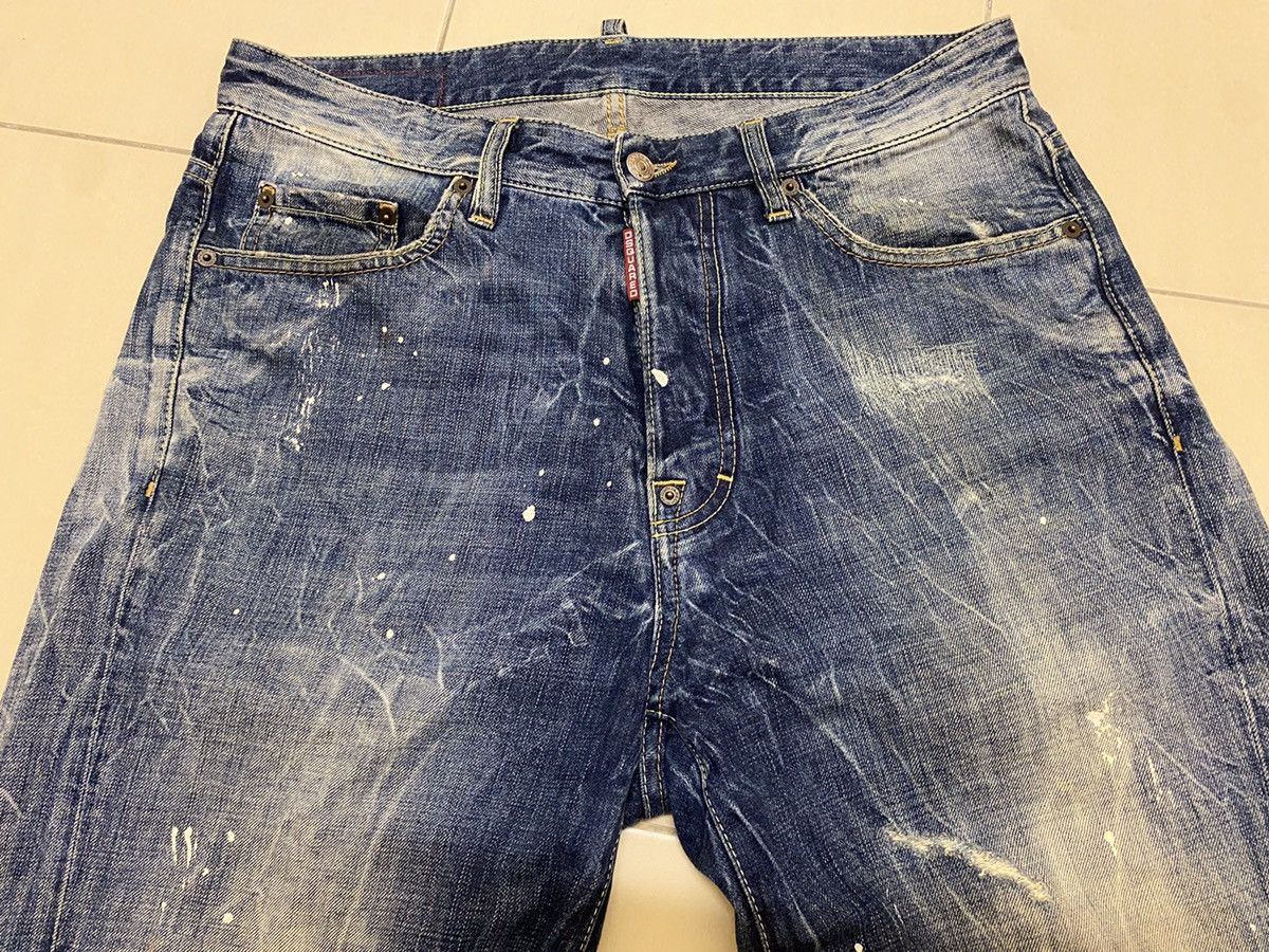 Dsquared2 Dsquared2 SS2010 Distressed Paint Splatter Jeans Size US 34 / EU 50 - 5 Thumbnail