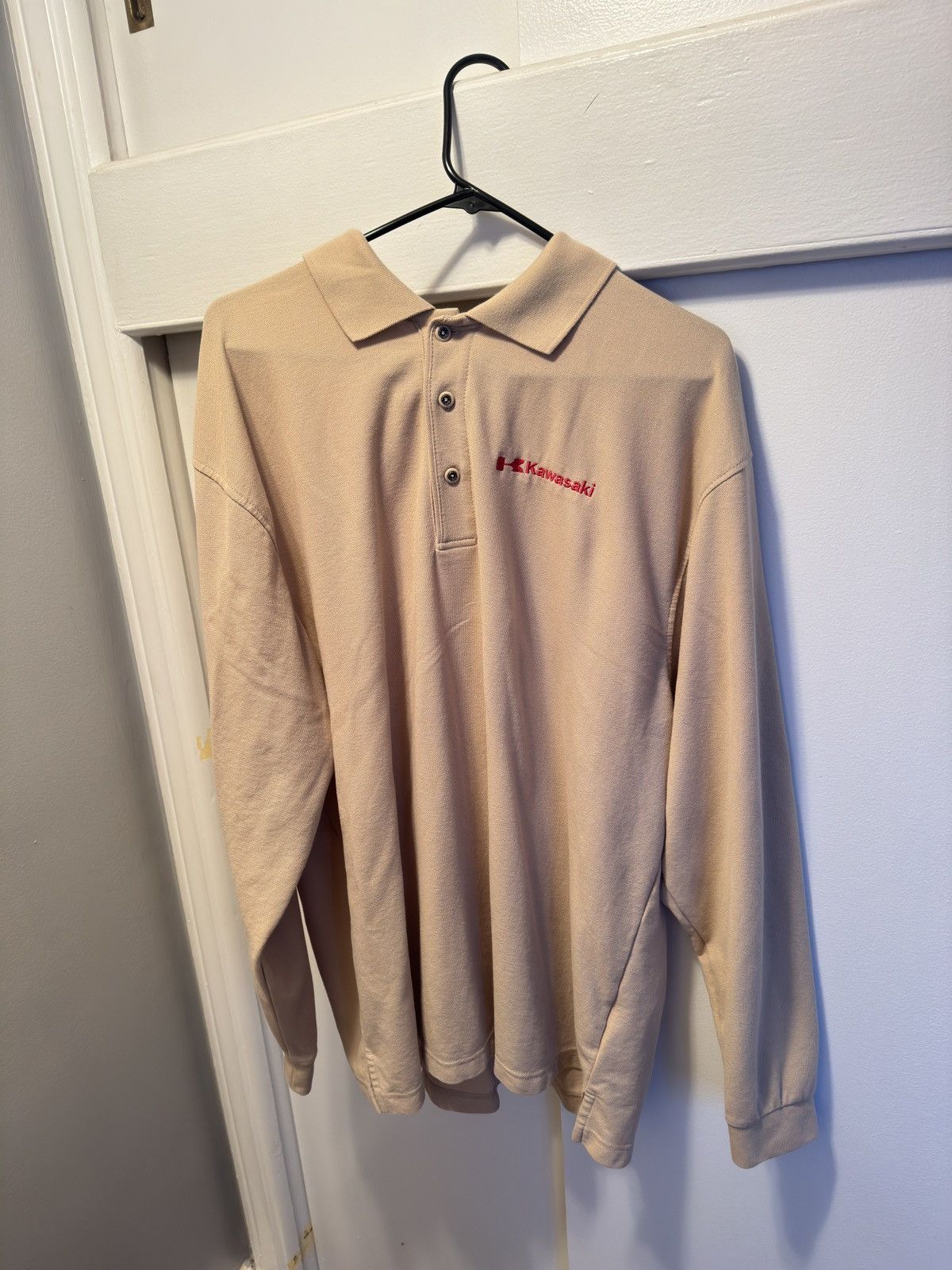 Other Kawasaki Long Sleeve Cotton Polo Shirt Size US XXL / EU 58 / 5 - 1 Preview