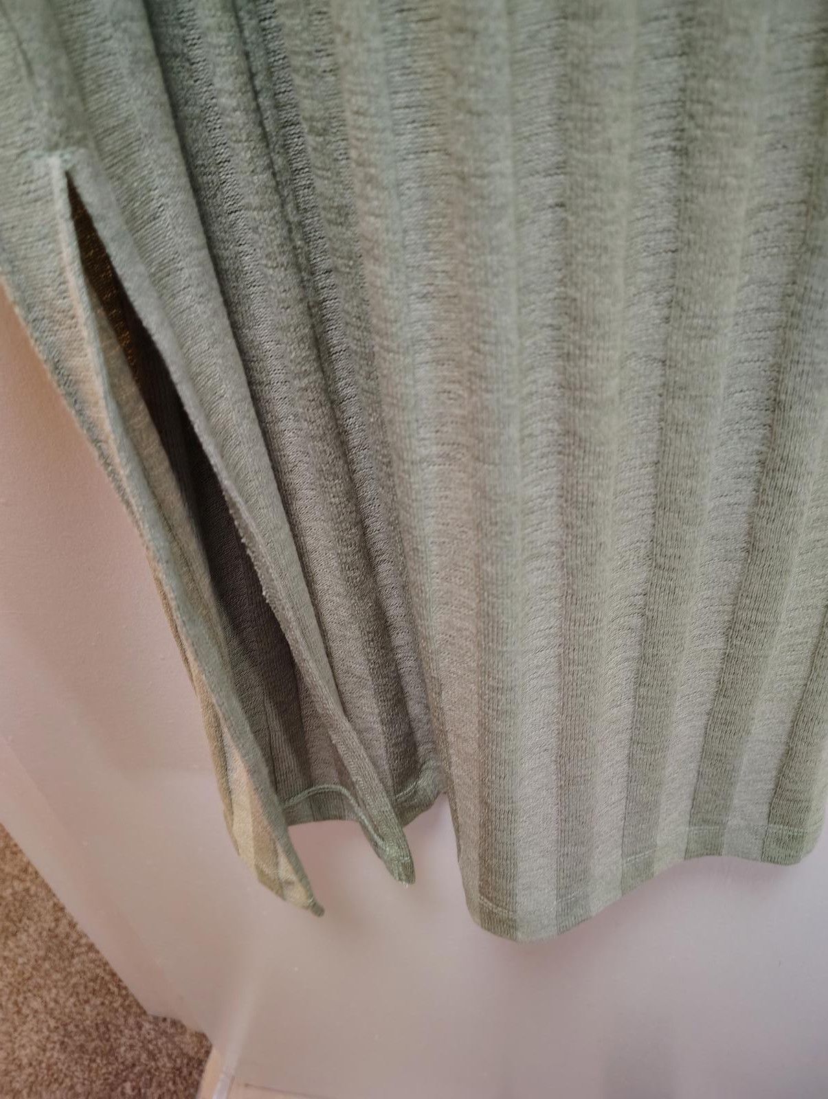H&M H&M Sleeveless Maxi Dress - Light mint Green Striped Size M Size M / US 6-8 / IT 42-44 - 3 Thumbnail