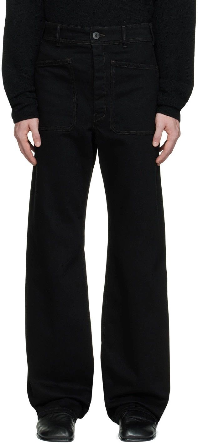 Lemaire Sailor Jean - Black - 46 Size US 30 / EU 46 - 8 Thumbnail