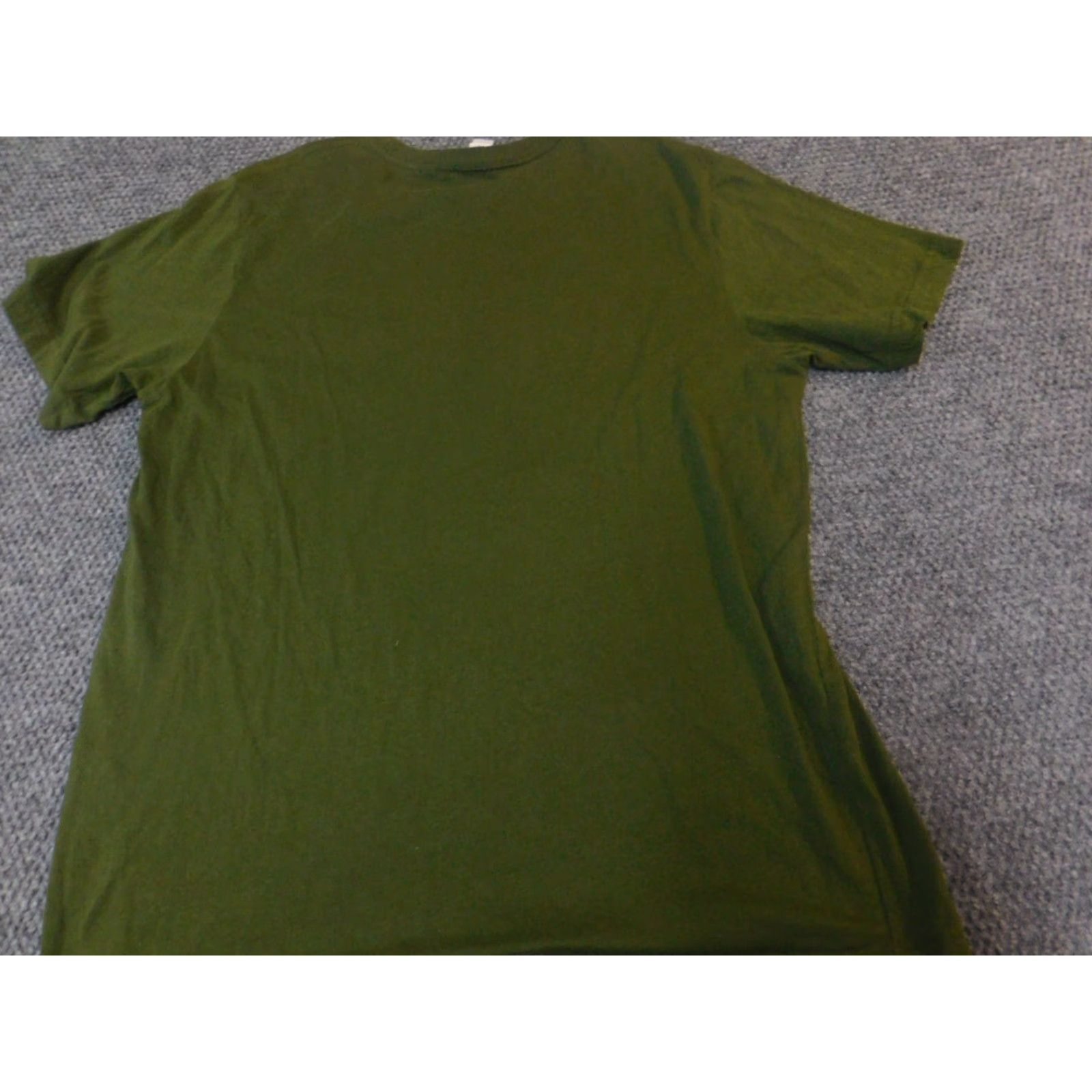 Vintage Canvas South Beach Florida Mens Shirt L Green Cotton T-Shirt Short Sleeve Crew Neck Breathable Logo 90s? Size US L / EU 52-54 / 3 - 6 Thumbnail