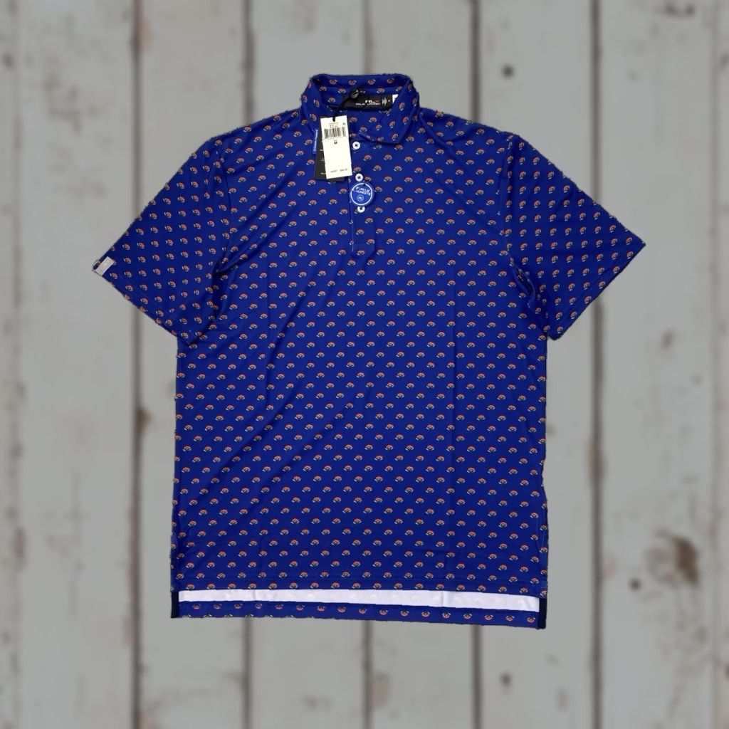 RLX Ralph Lauren RLX Ralph Lauren Performance Polo Shirt Mens M Multicolor Flower Printed AOP Polo Size US M / EU 48-50 / 2 - 1 Thumbnail