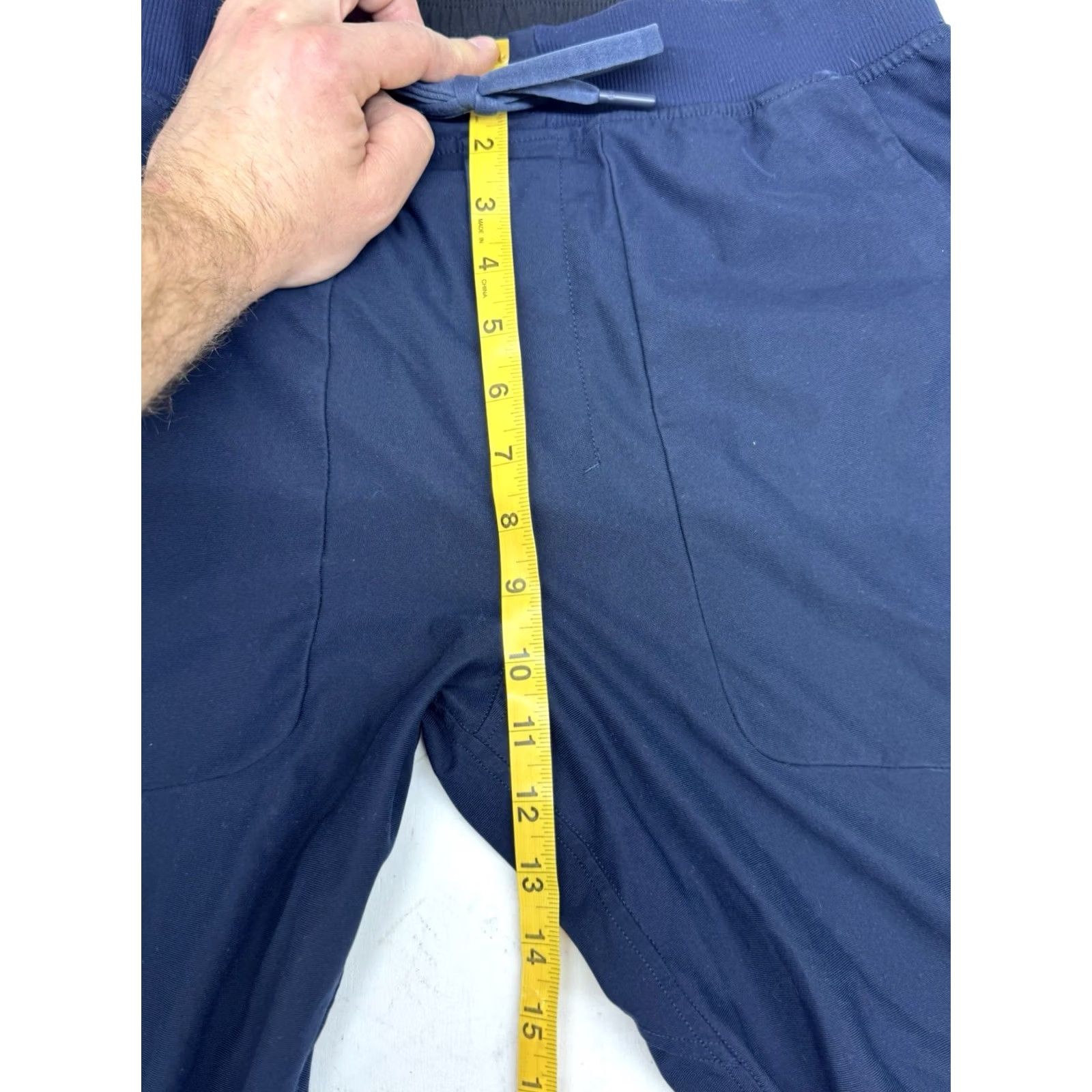 Lululemon Lululemon ABC Warpstreme Jogger Sweat Pants True Navy 30” Inseam Men M Athletic Jogger Series ABC Warpstreme Jeans? Size US 31 - 6 Thumbnail