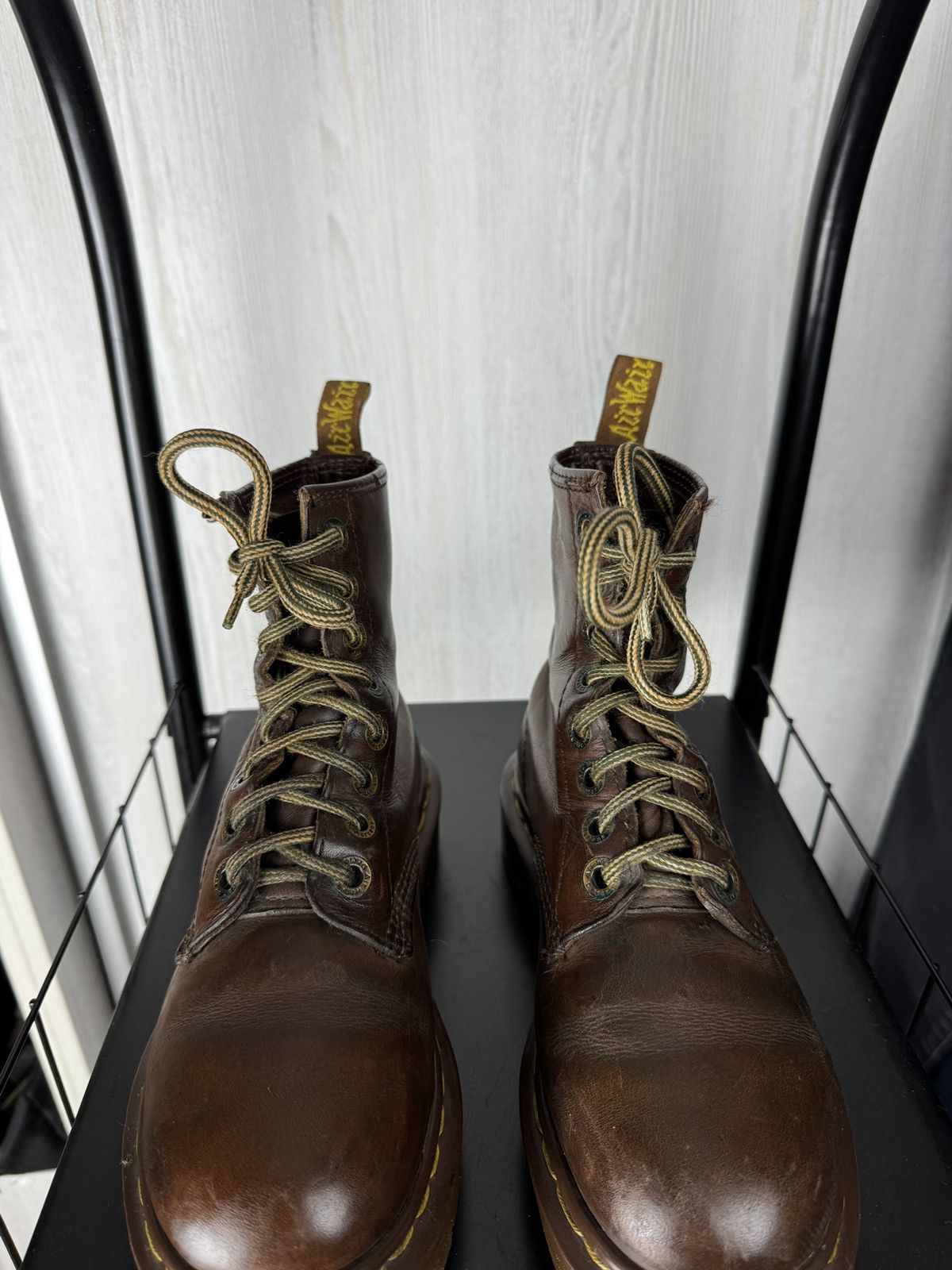 Dr. Martens Vintage Dr.Martens Air Cushion made in England Leather Boots Size US 6.5 / IT 36.5 - 8 Thumbnail