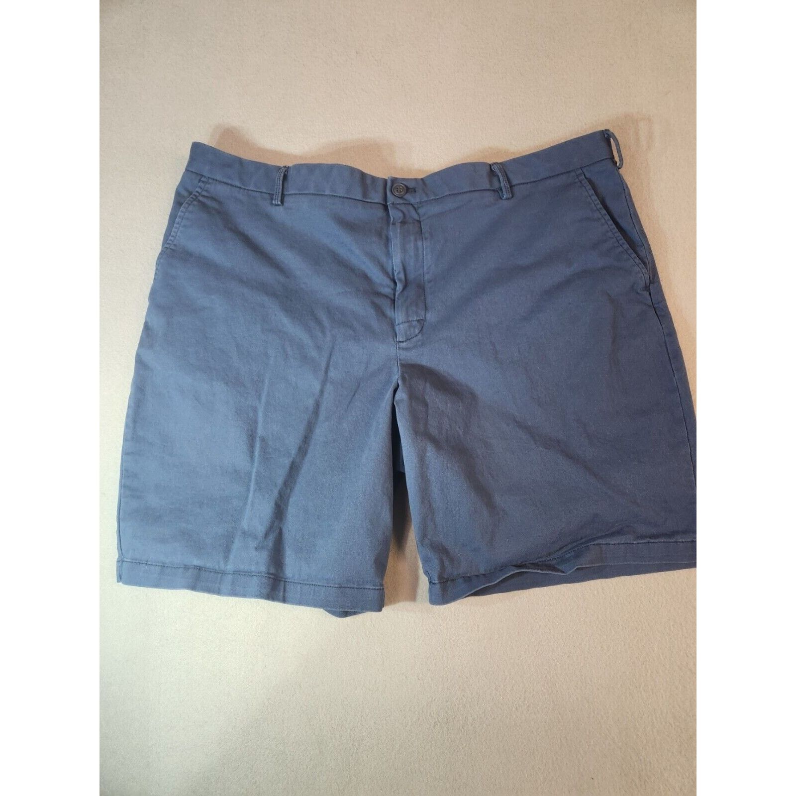 Izod IZOD Saltwater Shorts Mens 42 x 9.5in Blue Stretch Size US 42 / EU 58 - 5 Thumbnail