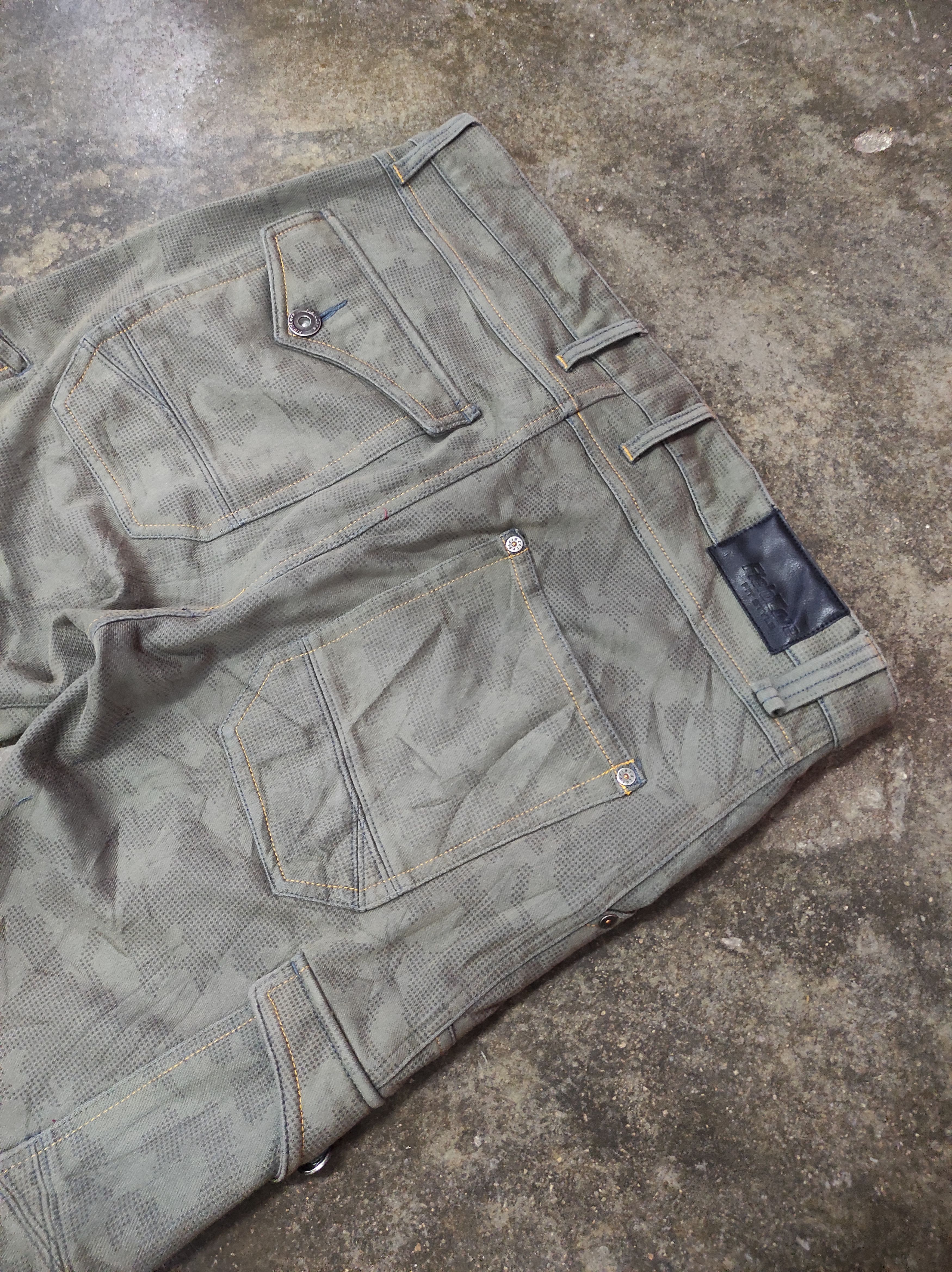 Japanese Brand FIELDCORE STRETCH WARM TACTICAL POCKET CARGO BANANA PANTS Size US 36 / EU 52 - 5 Thumbnail