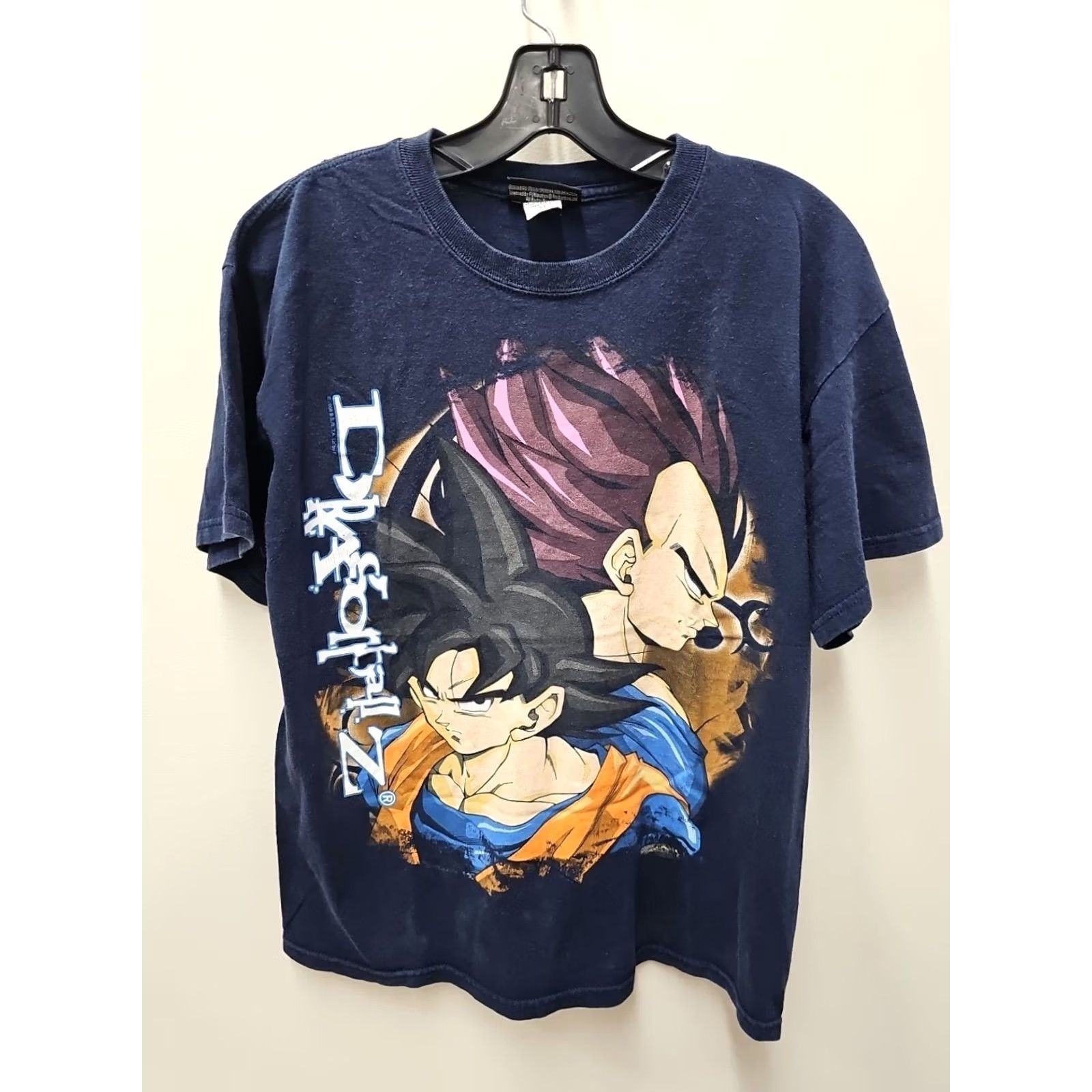Vintage VINTAGE Dragon Ball Z Goku Vegeta 2008 Shirt M Blue Graphic Print Men T-Shirt Short Sleeve Mens Size US M / EU 48-50 / 2 - 2 Thumbnail