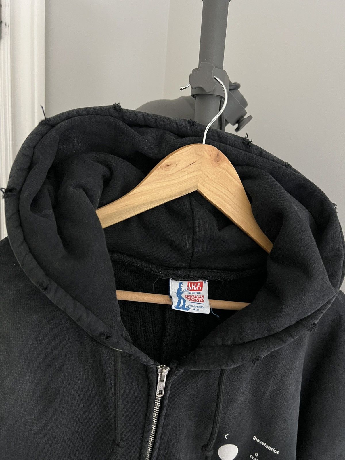 Gleb Kostin Solutions Gleb Kostin, IHF, “anon” double front zip up hoodie Size US XL / EU 56 / 4 - 6 Thumbnail