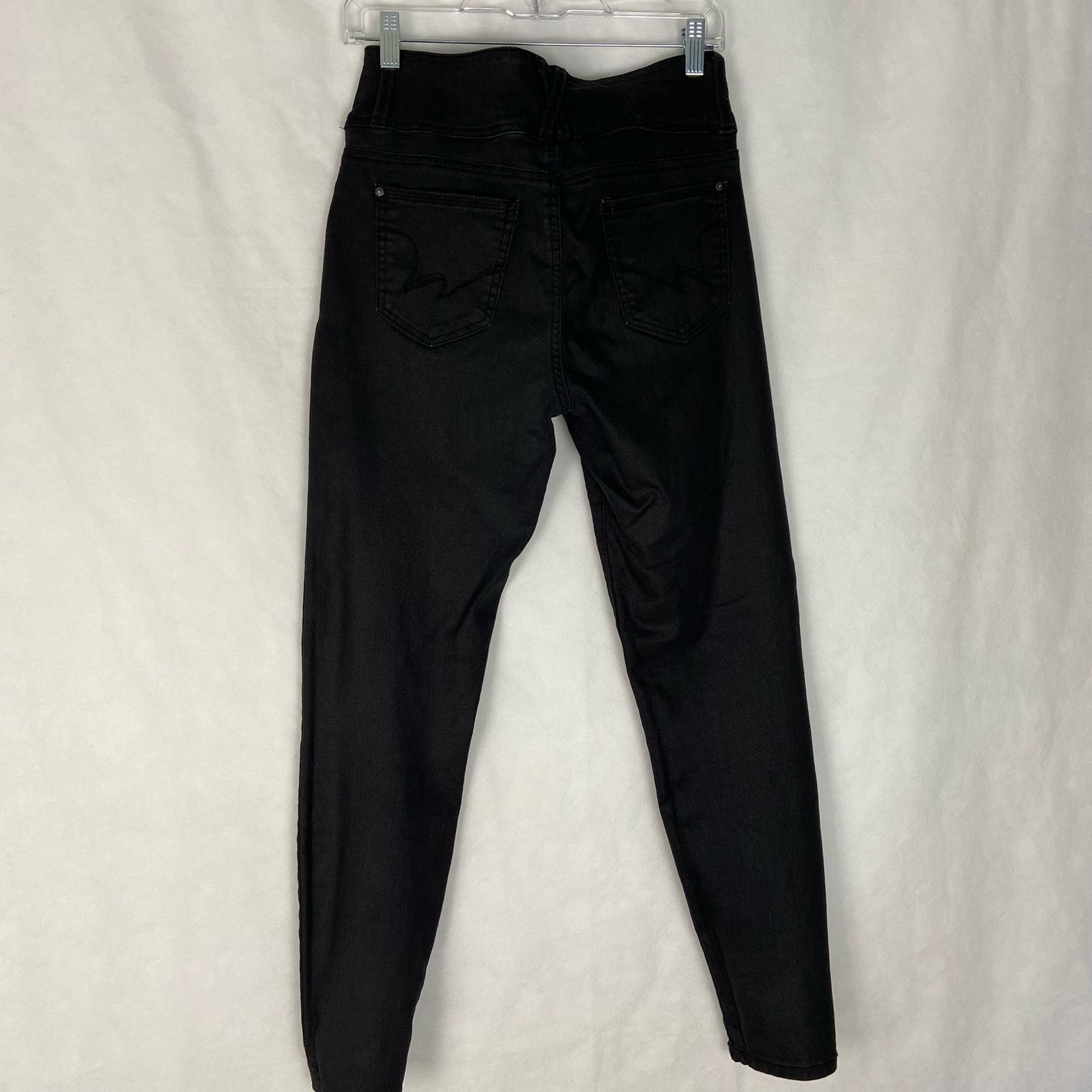 Other Wallflower Shimmer Black Jeans Size 11 Size 30" / US 8 / IT 44 - 7 Thumbnail
