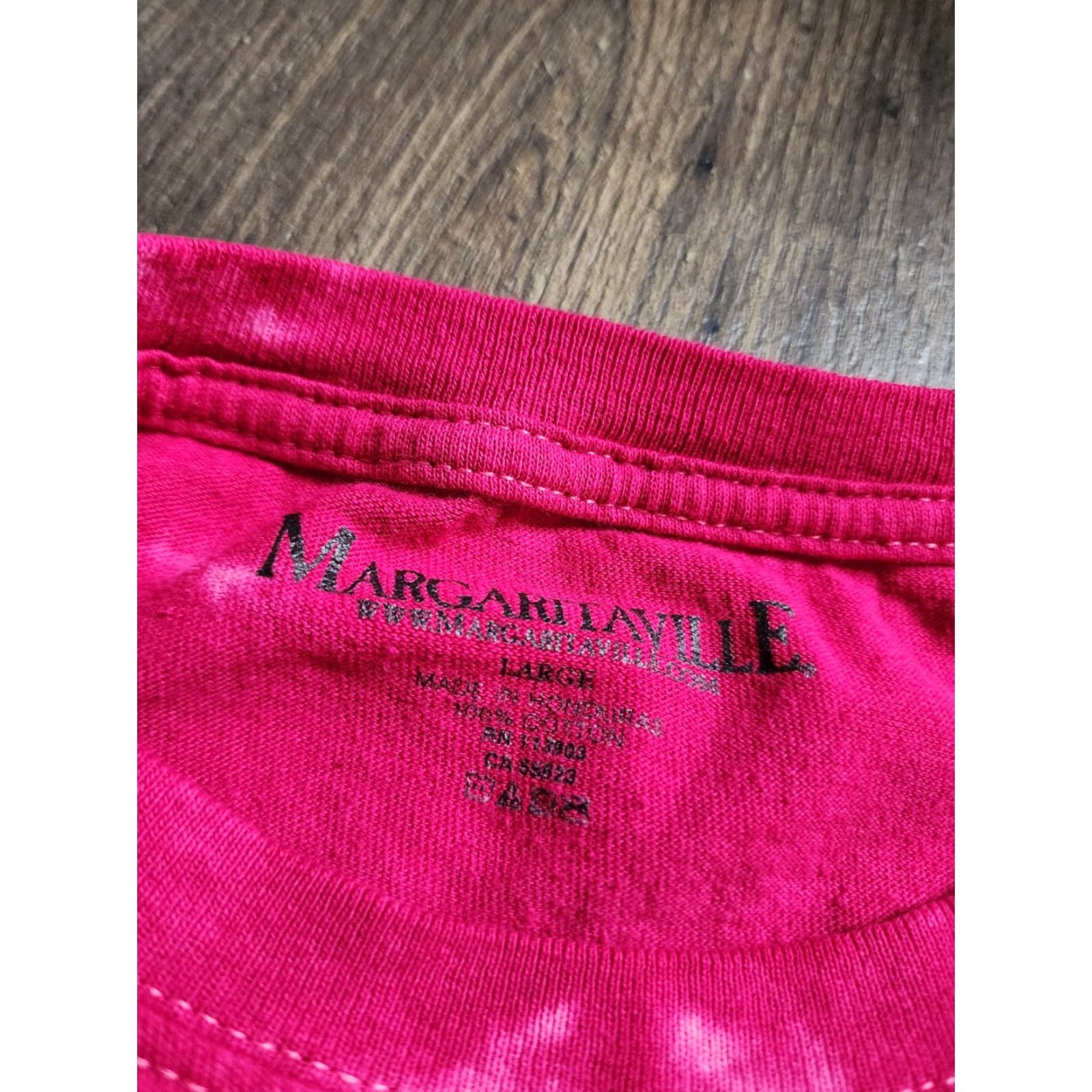 Vintage VINTAGE Margaritaville T-Shirt Shirt Women L Pink Parrot Key West 5 O’Clock Somewhere 100% Cotton Short Sleeve Size L / US 10 / IT 46 - 4 Thumbnail