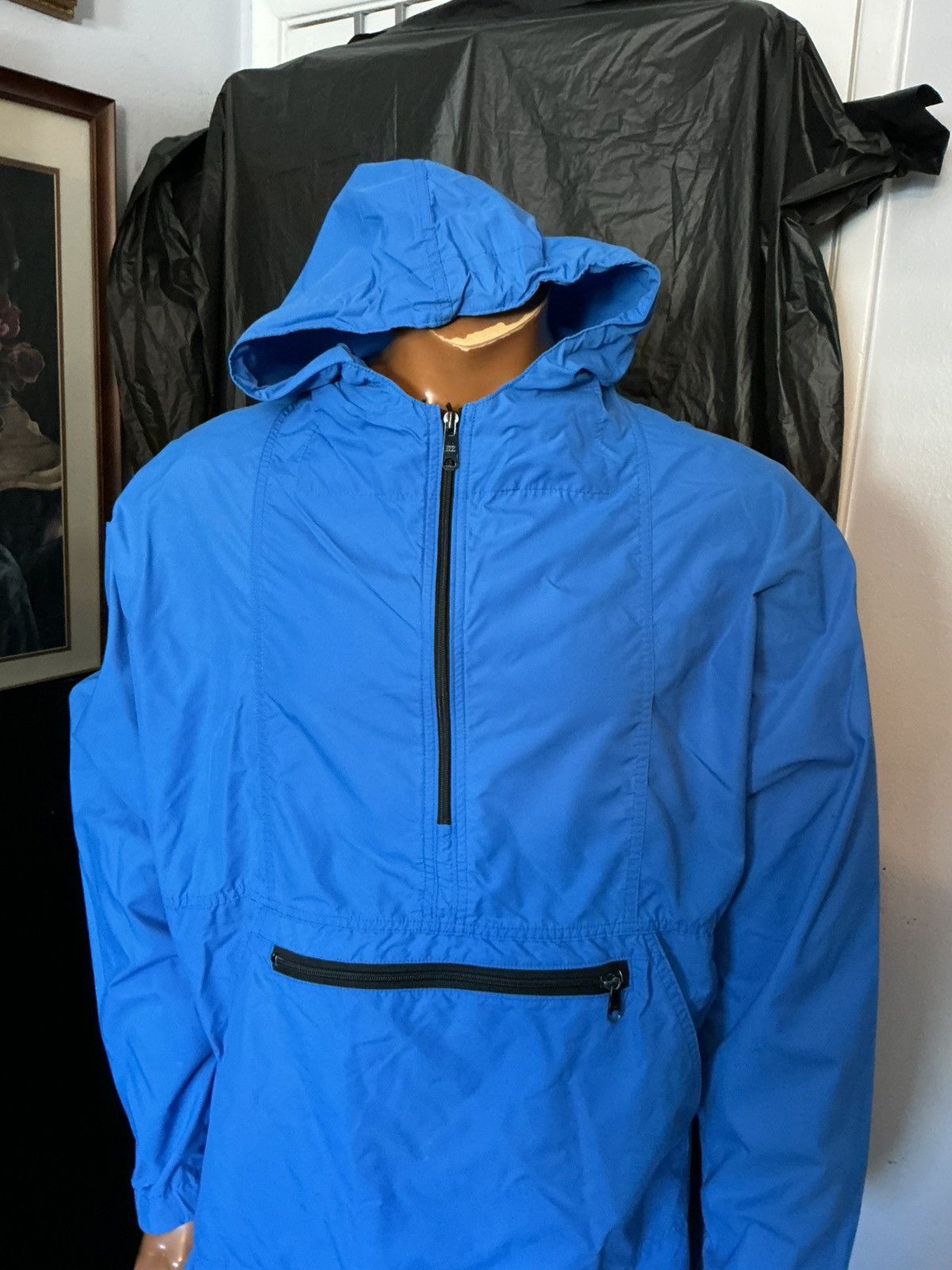 L.L. Bean Vintage L.L. Bean Anorak Windbreaker 1/4 Zip Hooded Jacket Size US L / EU 52-54 / 3 - 9 Thumbnail