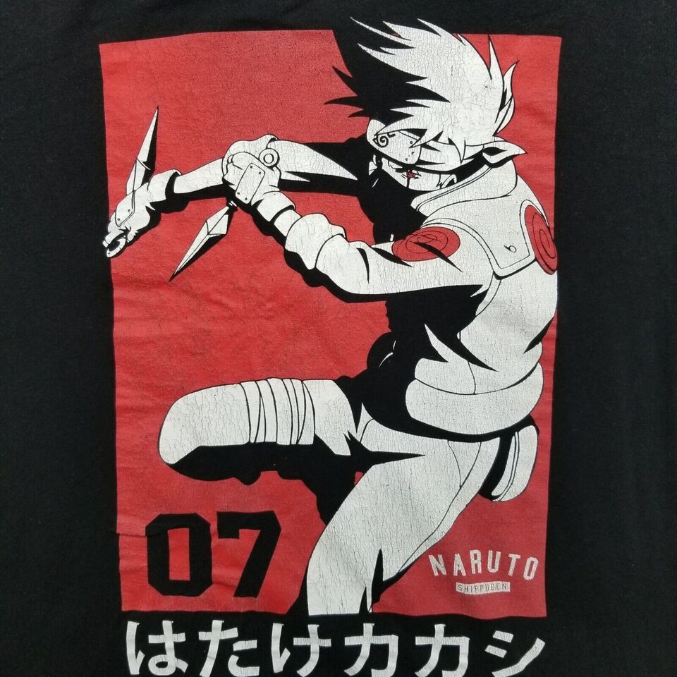 Other Naruto Shippuden Shirt Mens XL Black Short Sleeve Size US XL / EU 56 / 4 - 8 Thumbnail