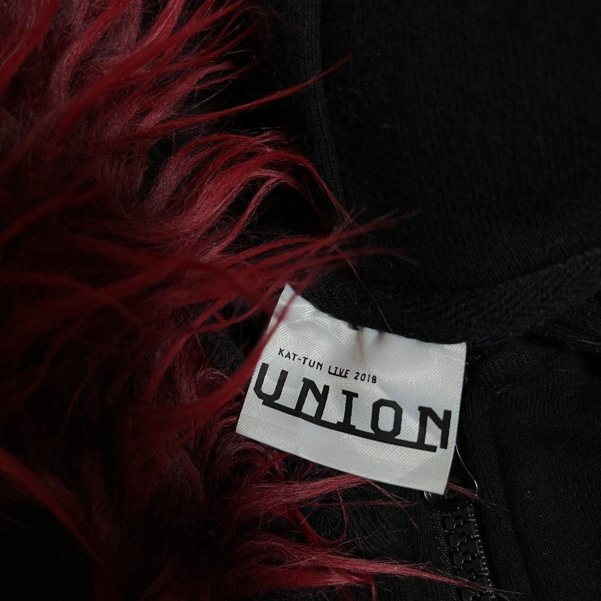 If Six Was Nine Union x Johnny’s Faux Fur Hoodie – Rare Japan XL Fit Size US XL / EU 56 / 4 - 4 Thumbnail