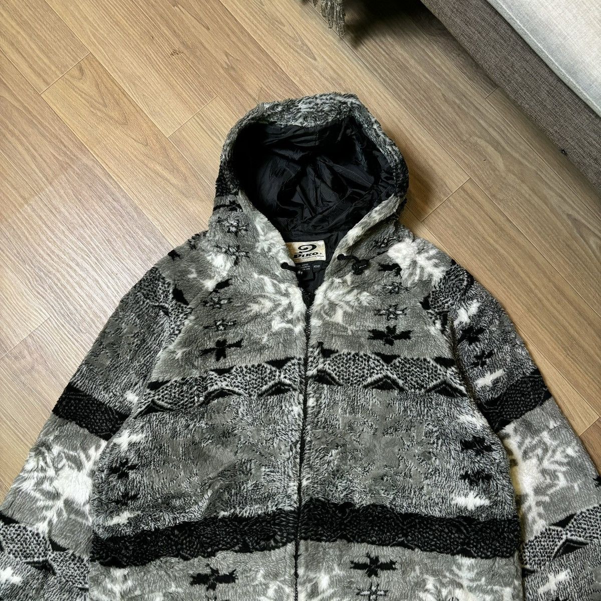 If Six Was Nine × Le Grande Bleu (L.G.B.) Vintage Piko Fur jacket IfSixWasNine LGB Style Size US XL / EU 56 / 4 - 5 Thumbnail