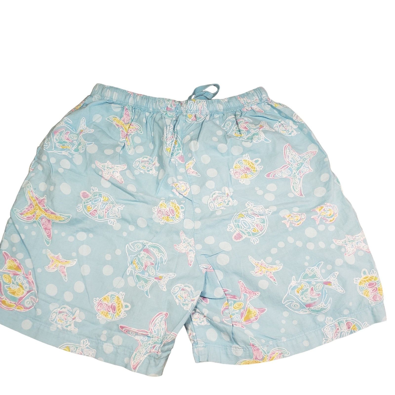Other Freshly Produce Womens Pj Set Size Small 100% Cotton Sea Tur Size 28" / US 6 / IT 42 - 6 Thumbnail