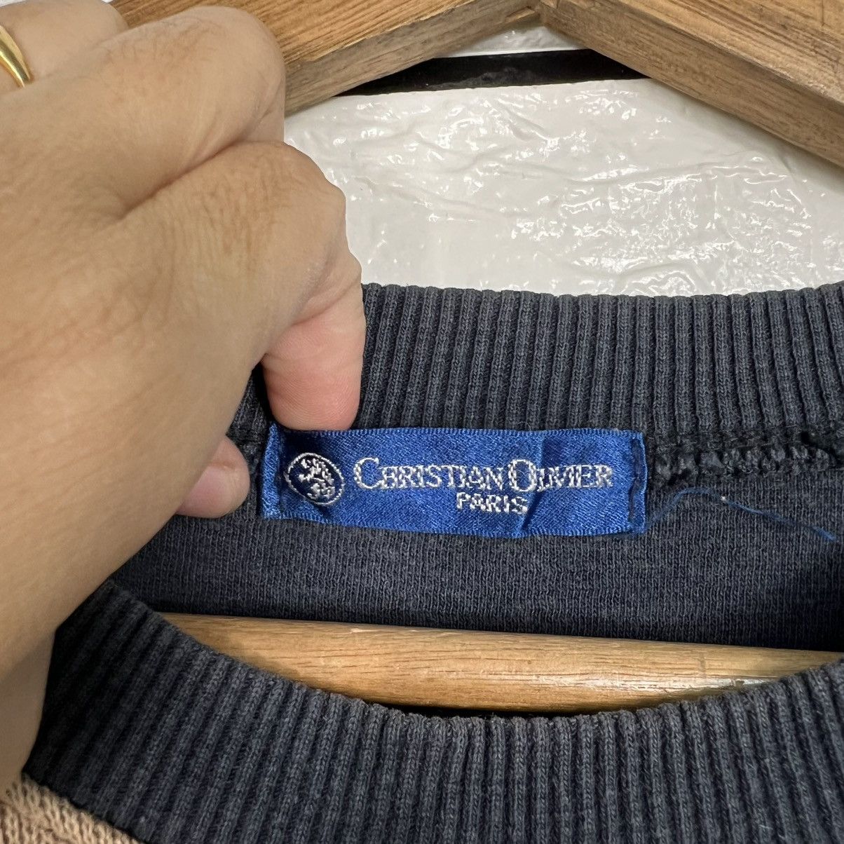 Vintage 90 CHRISTIAN OLIVIER Big Logo Crewneck Sweatshirt #4024-C183 Size US S / EU 44-46 / 1 - 10 Thumbnail