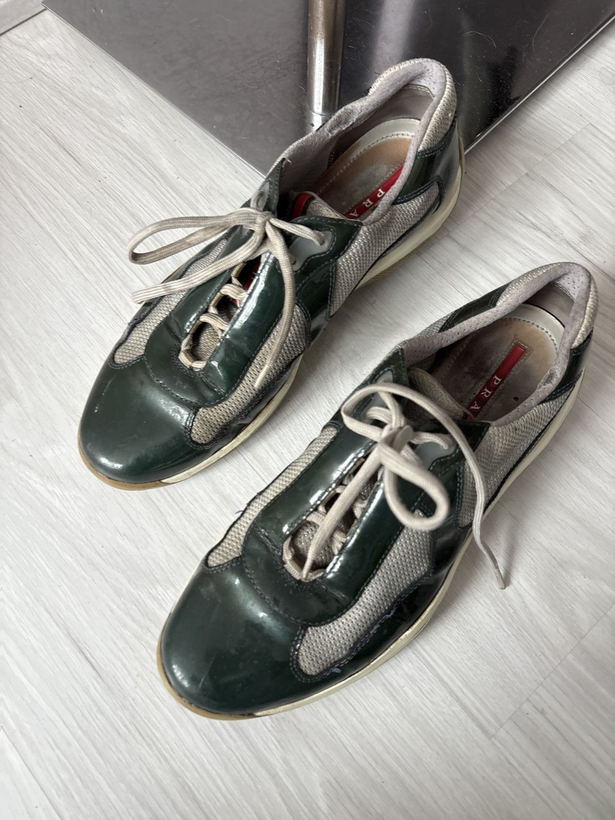 Prada PRADA AMERICAN CUP SNEAKERS Size US 10.5 / EU 43-44 - 7 Thumbnail