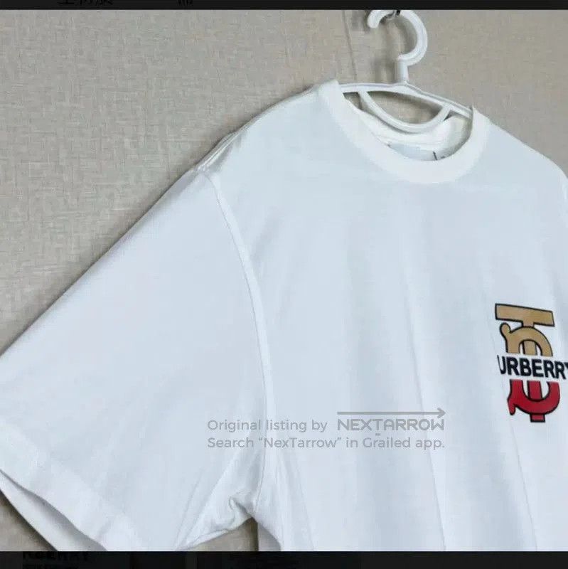 Burberry Burberry Men's White Cotton T. Size US XS / EU 42 / 0 - 3 Thumbnail