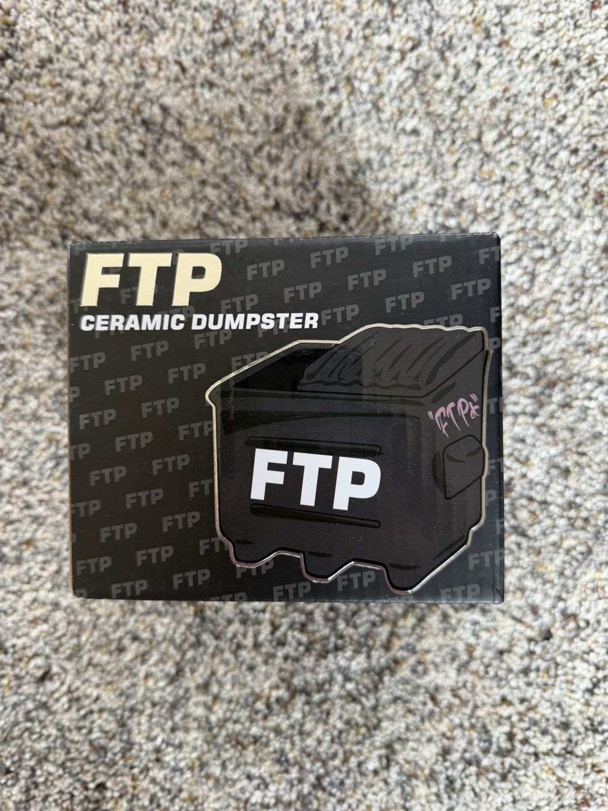 Fuck The Population FTP Ceramic Dumpster Size ONE SIZE - 4 Thumbnail