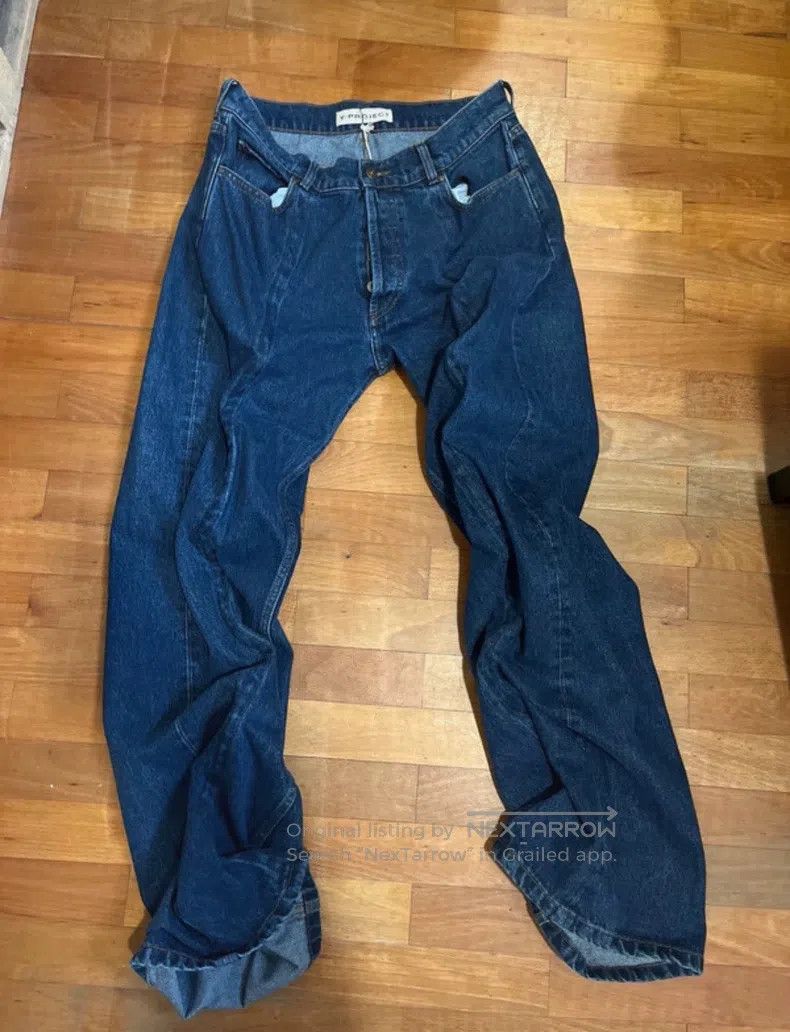 Y/Project Y/PROJECT Size 32 Wrinkled jeans and twisted pants Size US 32 / EU 48 - 3 Thumbnail