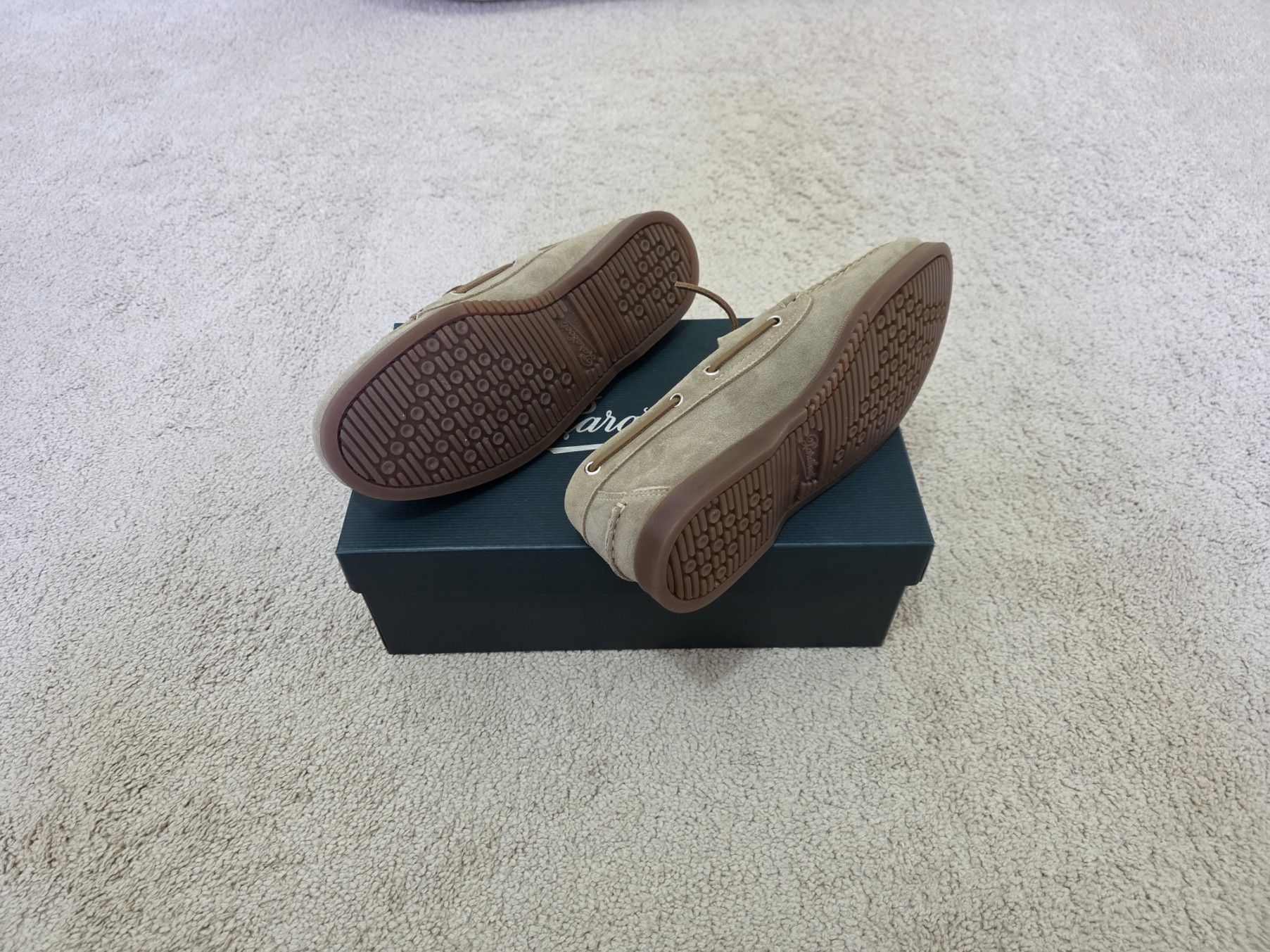 Paraboot Paraboot Barth/Marine Leather Boat Shoes - Miel-Vel Sand Size US 9.5 / EU 42-43 - 7 Thumbnail