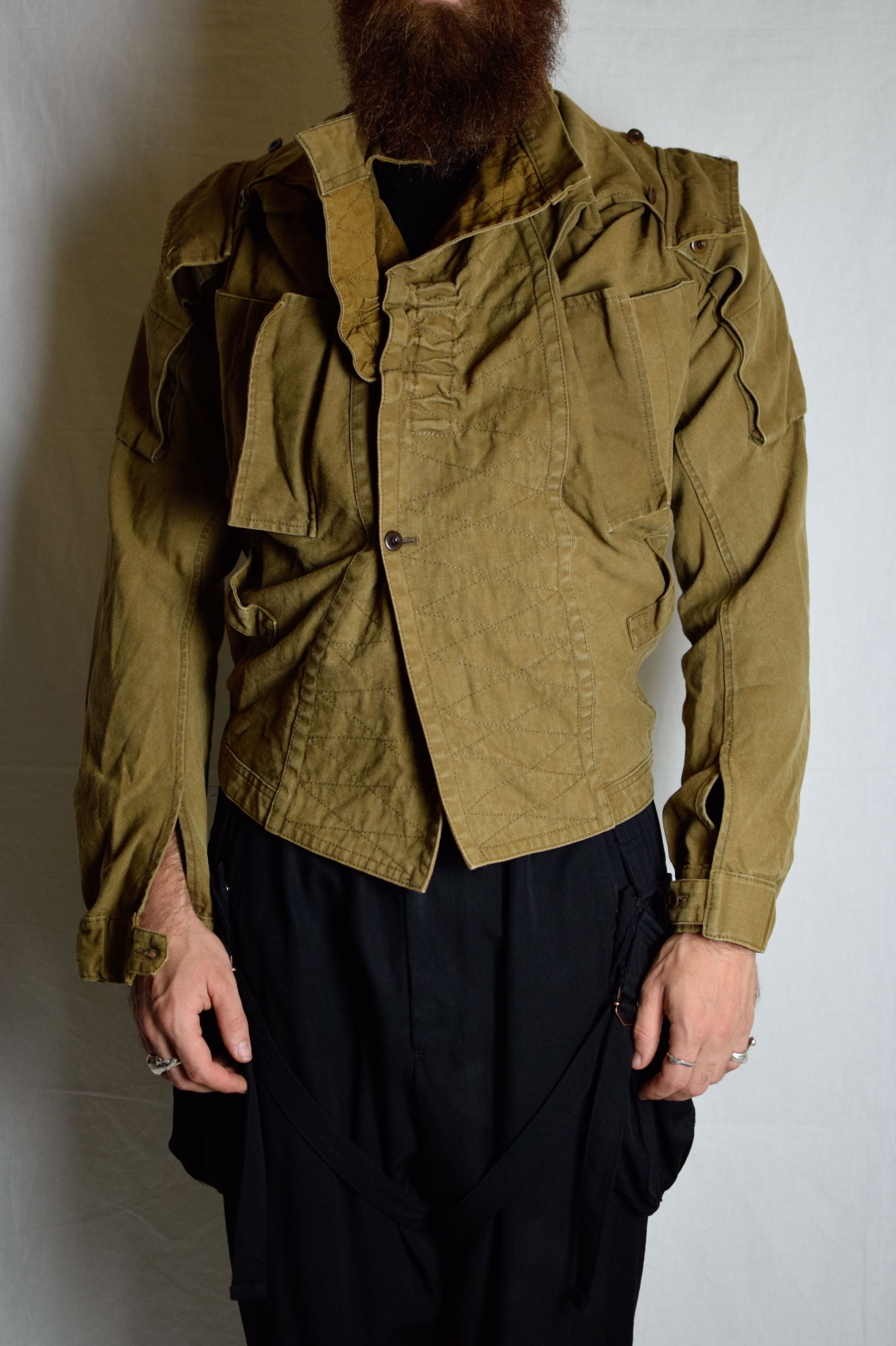 Julius Julius AW06 Fixed Military Jacket - 157BLM1 Size US L / EU 52-54 / 3 - 1 Thumbnail