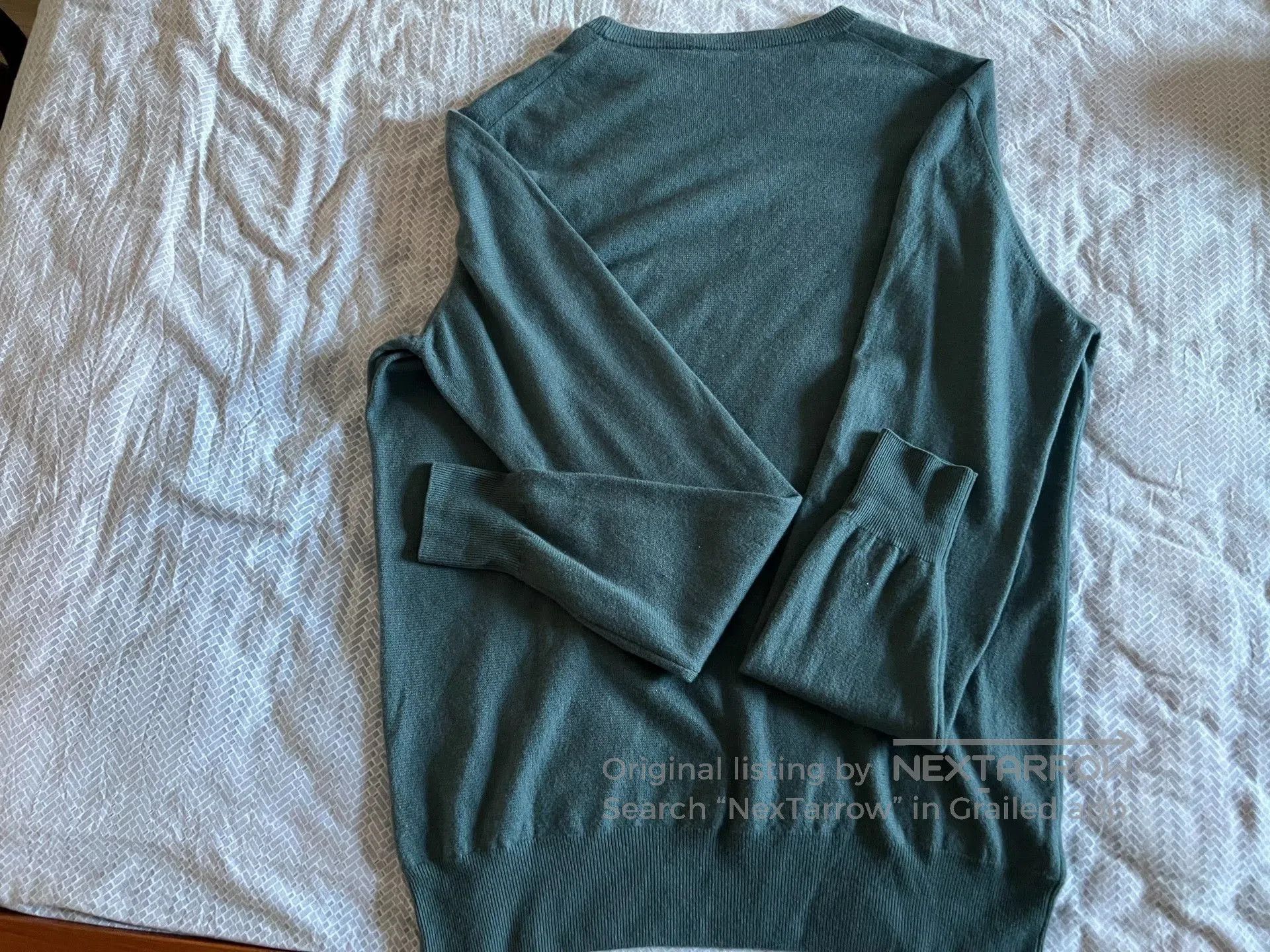 Loro Piana Loro Piana Blue Crewneck Cashmere Sweater. Size US M / EU 48-50 / 2 - 5 Thumbnail