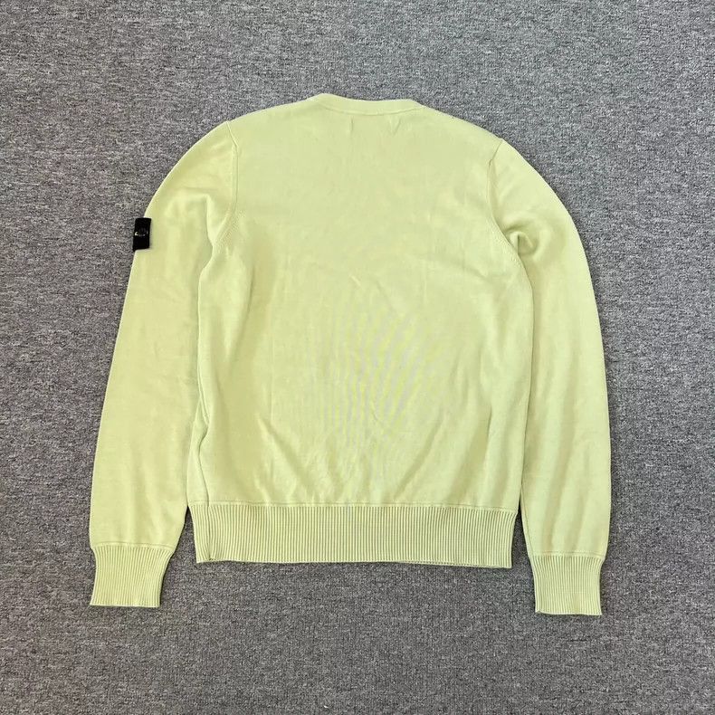 Stone Island Stone Island Knit Sweater in Avocado Color -2506 Size US M / EU 48-50 / 2 - 2 Thumbnail