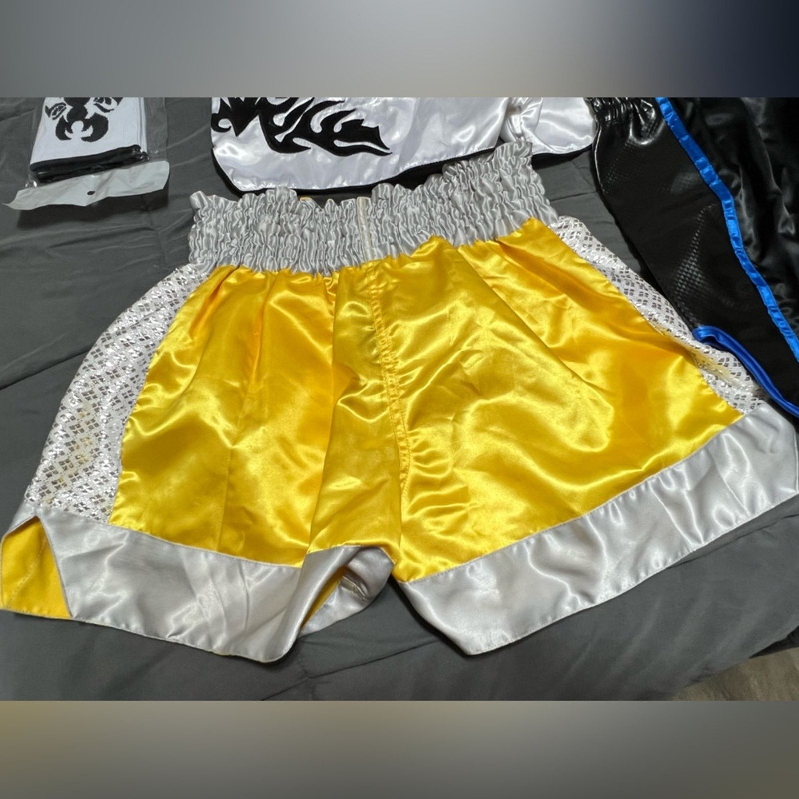 Other Lot 3 Muay Thai Men’s MMA Shorts M,M, & S + Ankle Support Size US 32 / EU 48 - 11 Thumbnail