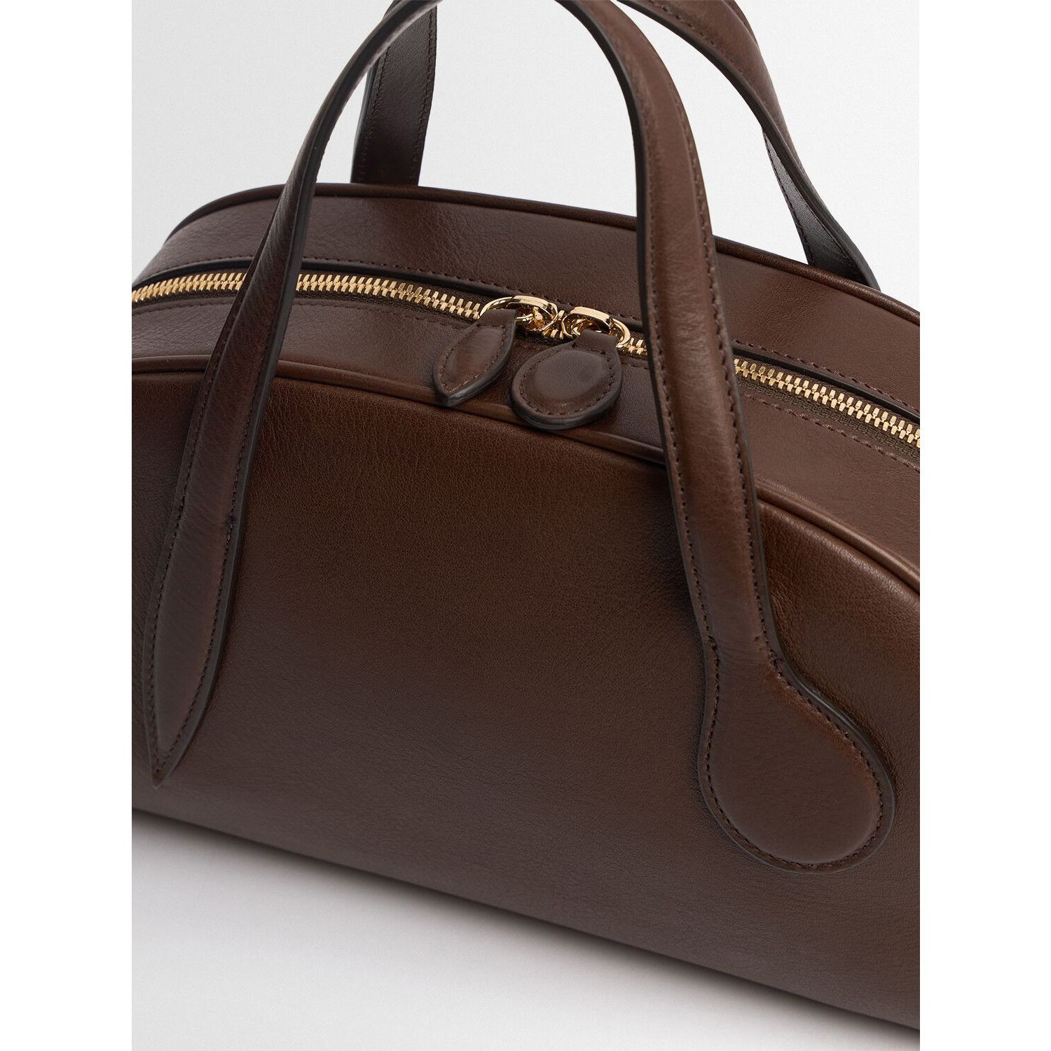 Liffner LIFFNER Dark Brown Mini Bowling Bag New And Authentic Size ONE SIZE - 2 Thumbnail