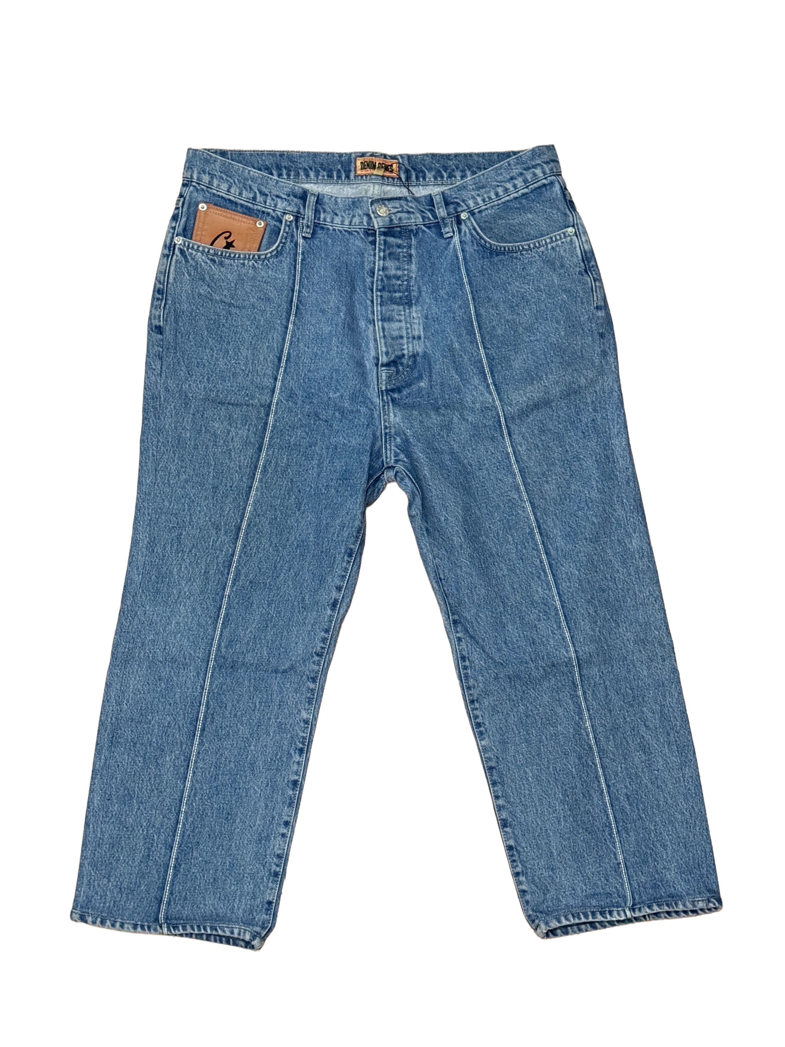 Corteiz Corteiz C-Star Denim Jeans "Washed Blue" XL Size US 38 / EU 54 - 2 Thumbnail