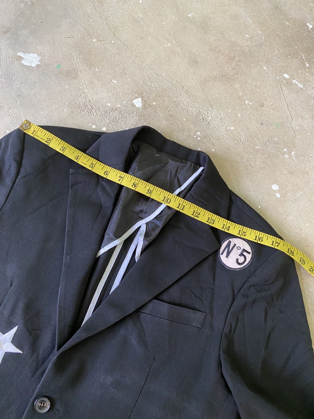If Six Was Nine Vant x Sex Pistols Punk Patch Blazer Jacket Korea Size US L / EU 52-54 / 3 - 17 Thumbnail