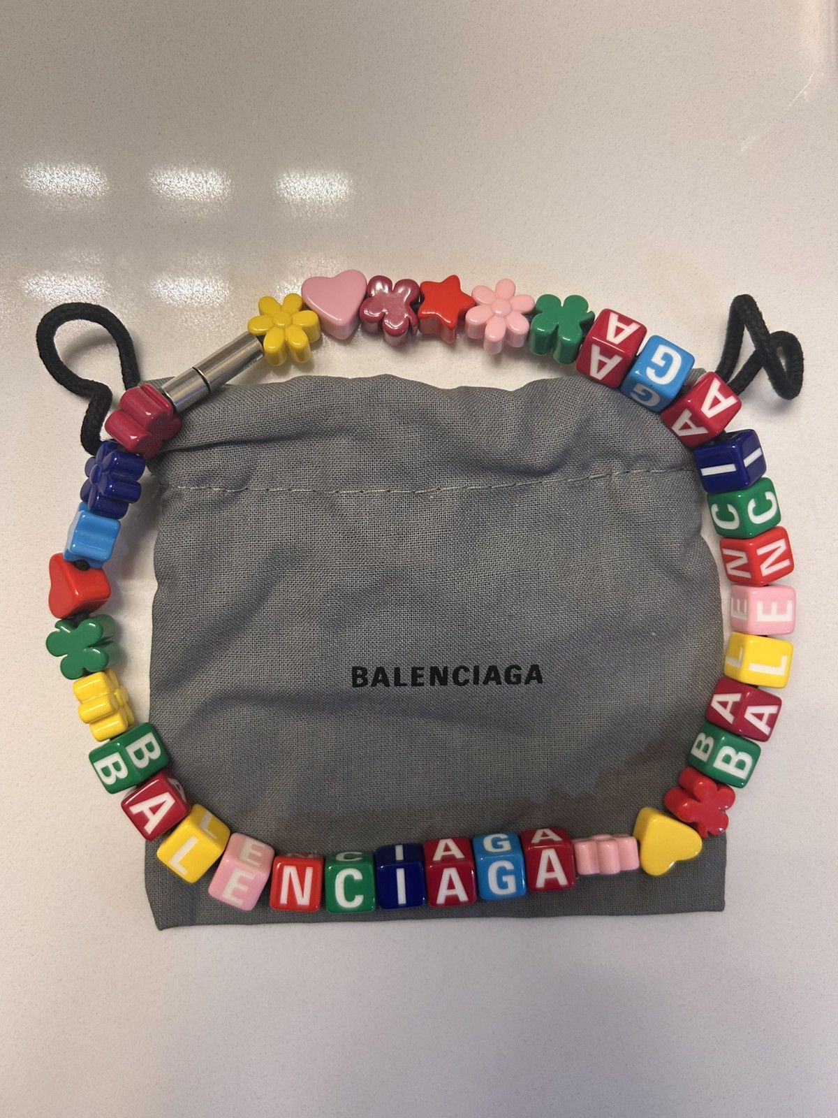 Balenciaga Balenciaga Toy Beaded Choker Size ONE SIZE - 1 Thumbnail