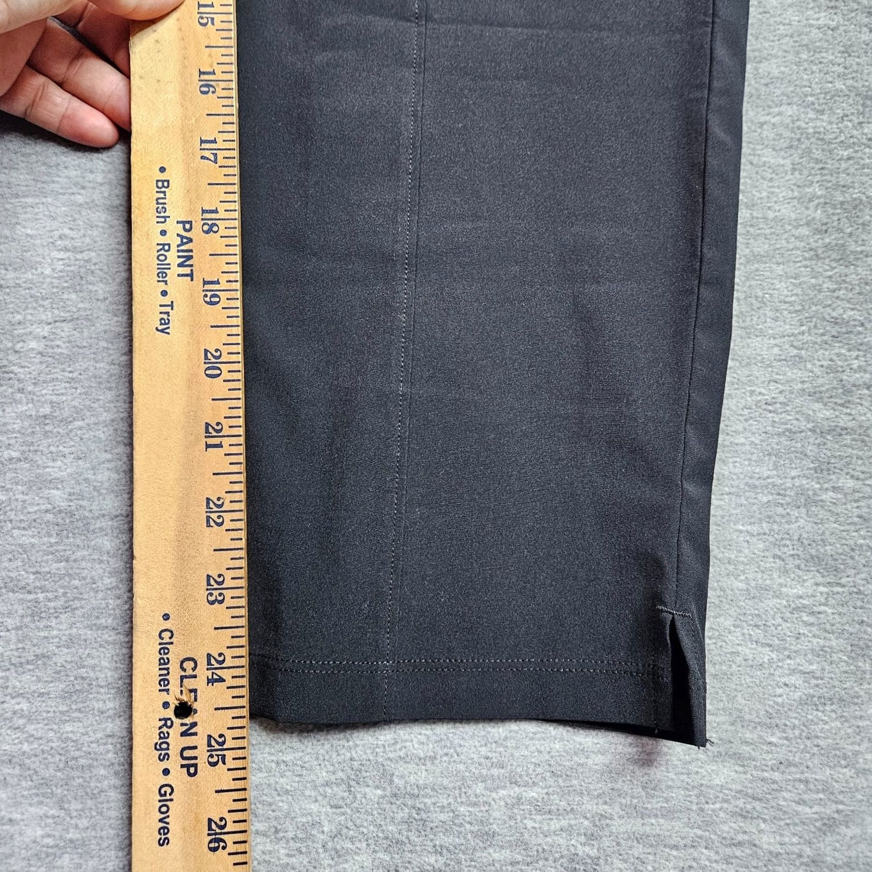 Vintage Rabbit Women's Black Wide Leg Pants XS Elastic Waist Athleisure Size 26" / US 2 / IT 38 - 5 Thumbnail