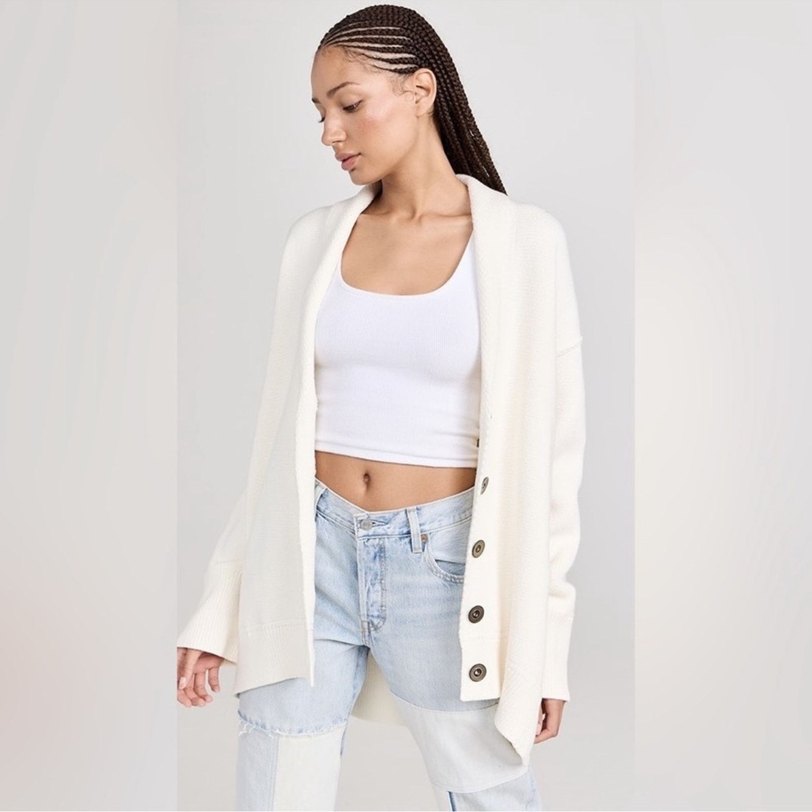 Free People 🎉LAST PIECE🎉Free People Chamomile Cardi Size S / US 4 / IT 40 - 5 Thumbnail