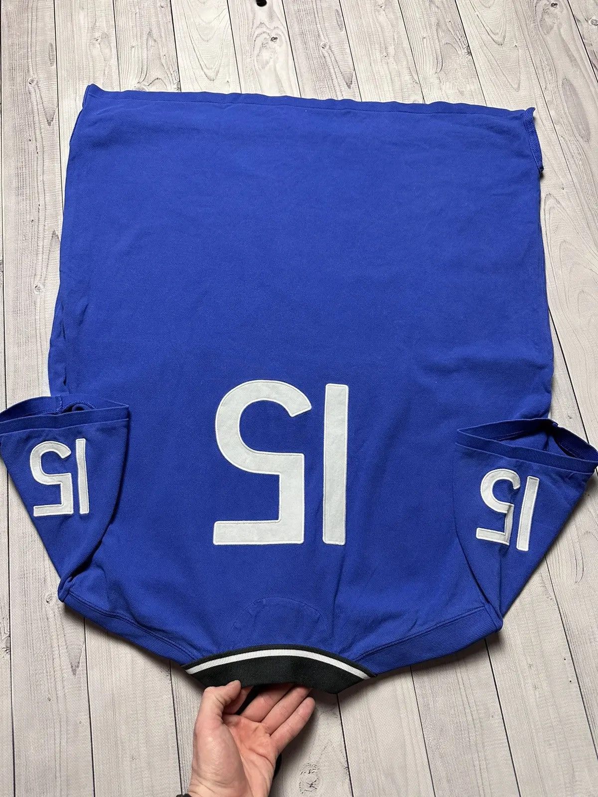 Polo Ralph Lauren Vintage Polo Ralph Lauren Italy 15 number Italia big logo Size US XXL / EU 58 / 5 - 2 Thumbnail