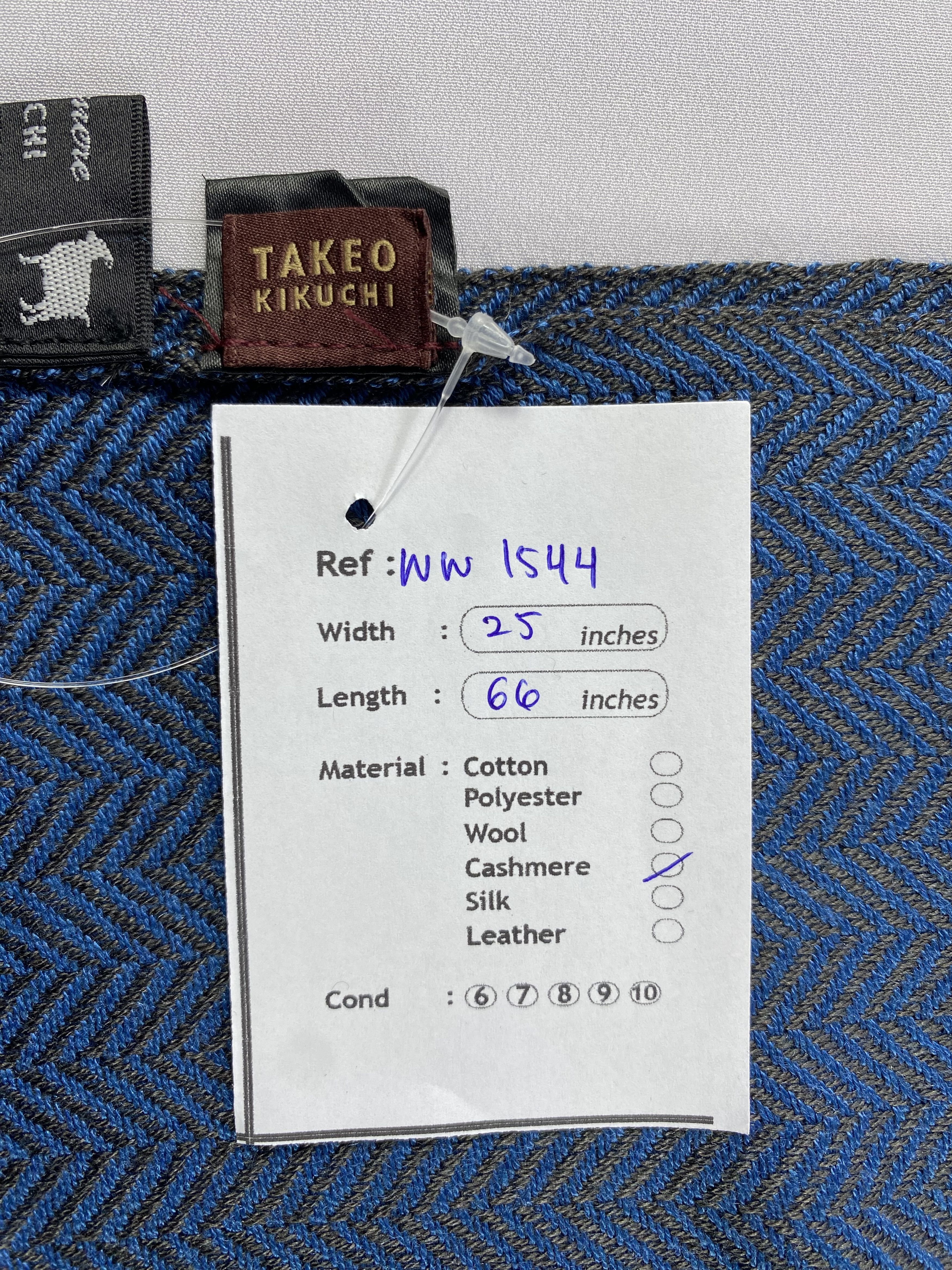 Takeo Kikuchi Takeo Kikuchi Scarf / Muffler / Neckwear - WW1544 Size ONE SIZE - 9 Thumbnail