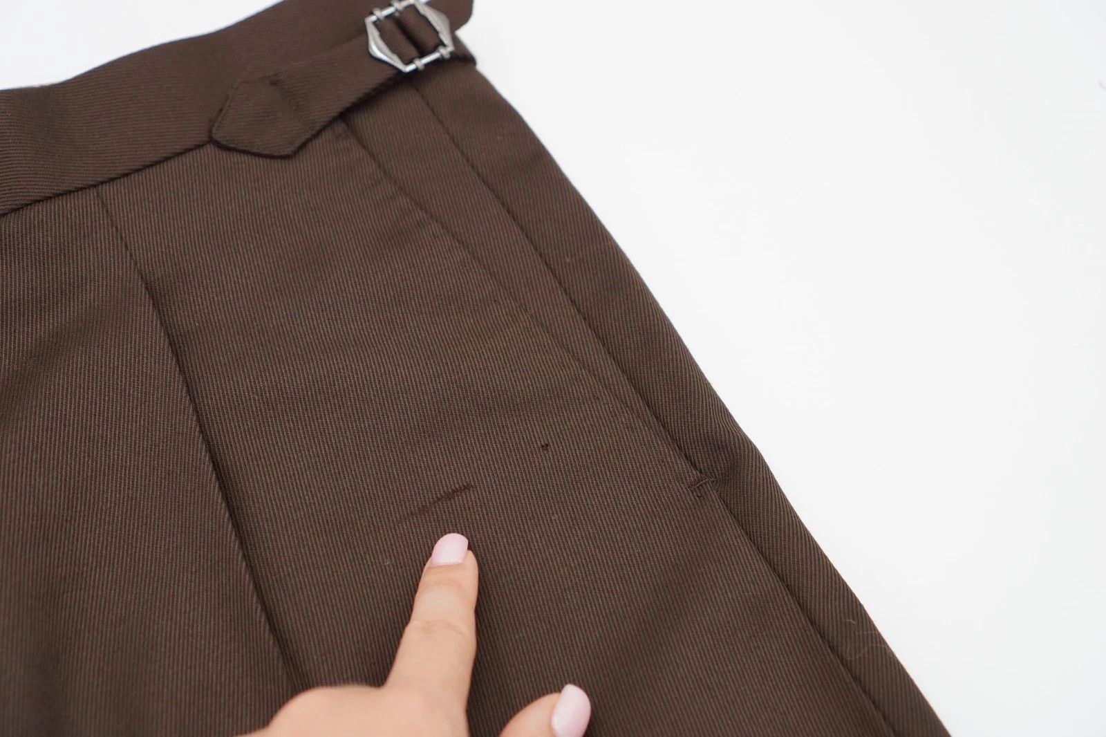Suitsupply Men Suitsupply Pants Pure Wool Vigo Brown Size UK/US40 Size 40R - 5 Thumbnail
