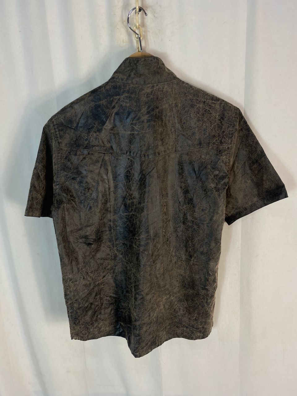 Japanese Brand Unisex 🔥Louis chavlon zipper leather shirt Size US M / EU 48-50 / 2 - 13 Thumbnail