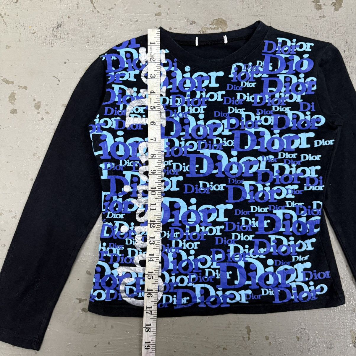 Dior Vintage Dior Multiple Spellout Long sleeve Tee Size XS / US 0-2 / IT 36-38 - 7 Thumbnail