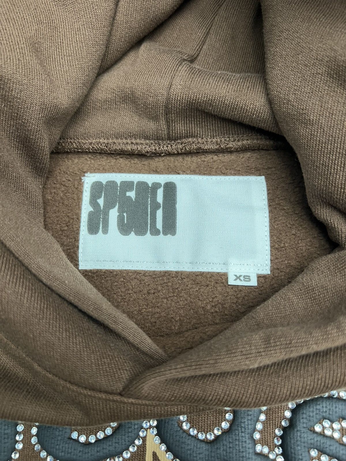 Sp5der Sp5der OG Web Rhinestone Hoodie Size US XS / EU 42 / 0 - 8 Thumbnail