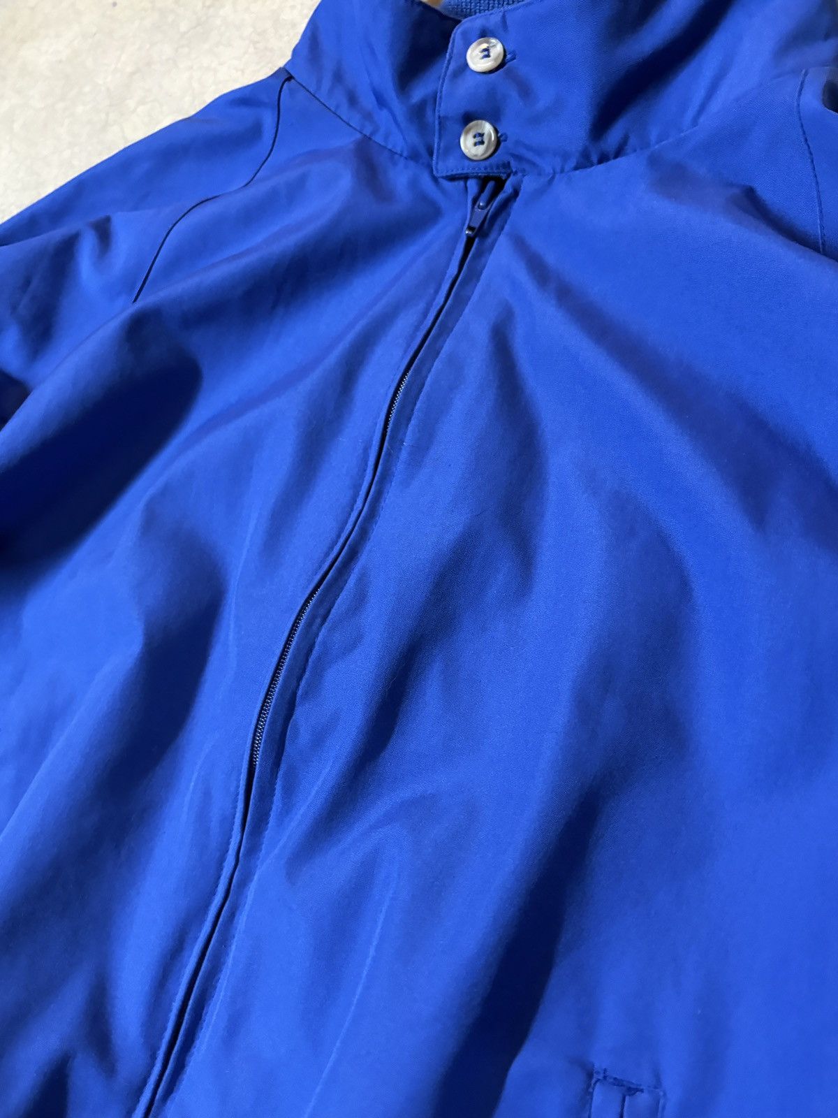 Lands' End Vintage 90s Lands End Bomber Jacket Blue Size XL Size US XL / EU 56 / 4 - 2 Thumbnail