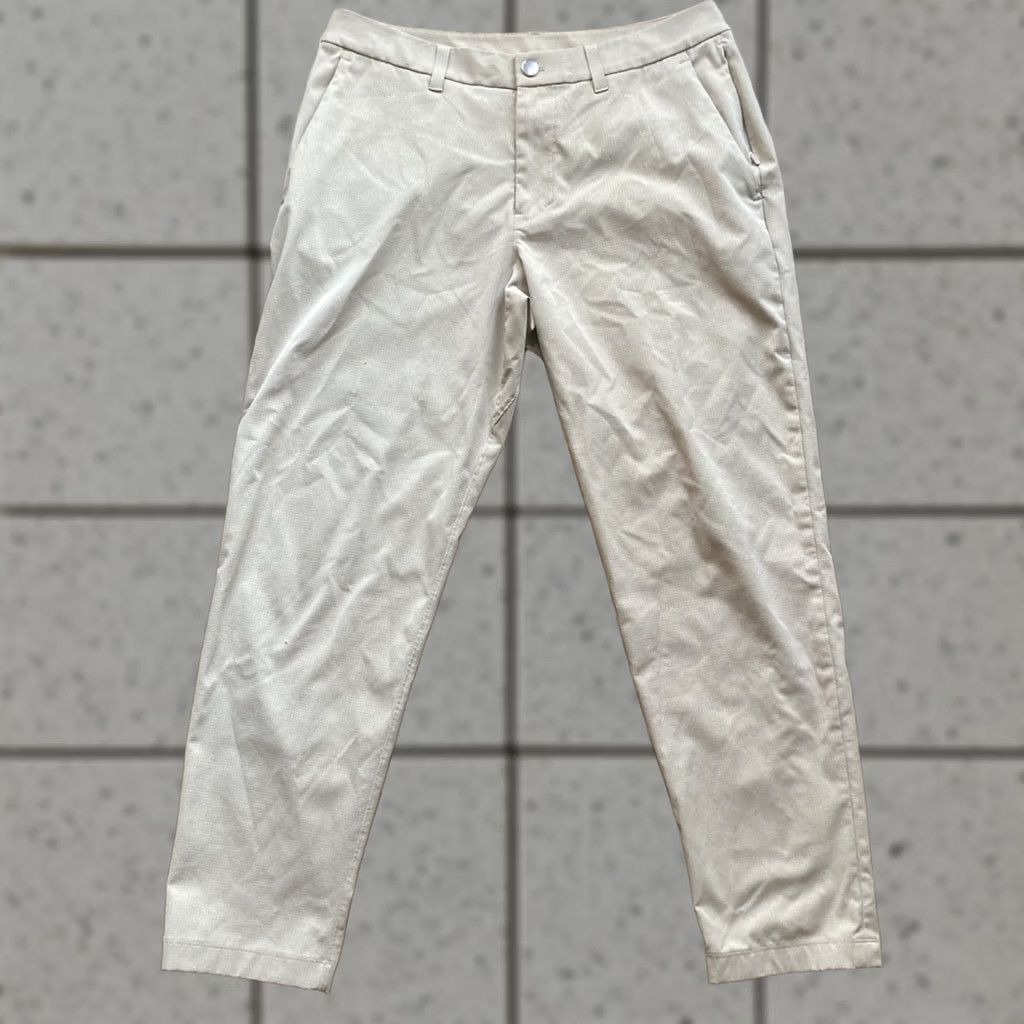 Lululemon Lululemon Pants Mens Slim Fit ABC Performance Warpstreme Beige 32x28 Size US 32 / EU 48 - 1 Thumbnail