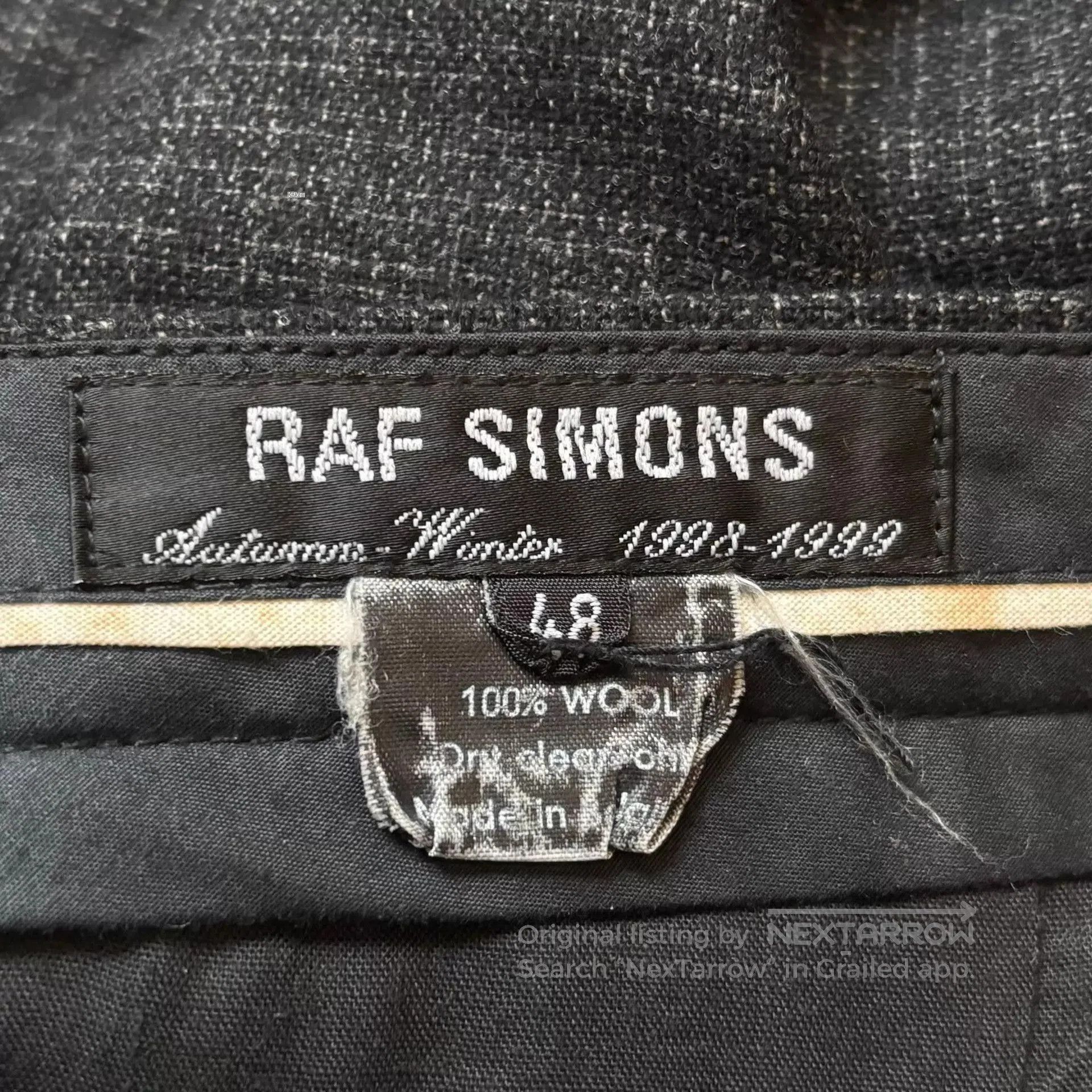 Raf Simons Black Casual Pants Size 32. Size US 32 / EU 48 - 6 Thumbnail