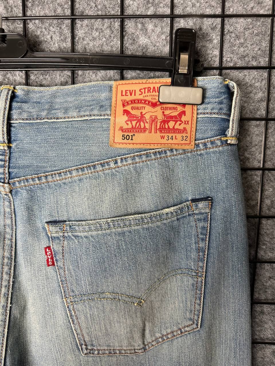 Levi's Levis denim jeans 501 size 34/32 Size US 34 / EU 50 - 7 Thumbnail