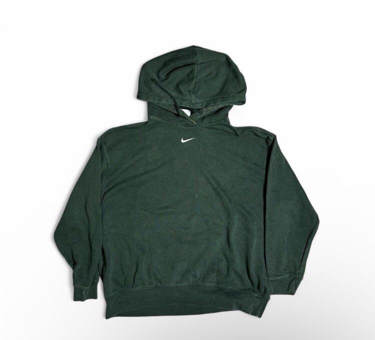 Nike Nike Center Swoosh Green Hoodie Size US L / EU 52-54 / 3 - 1 Thumbnail