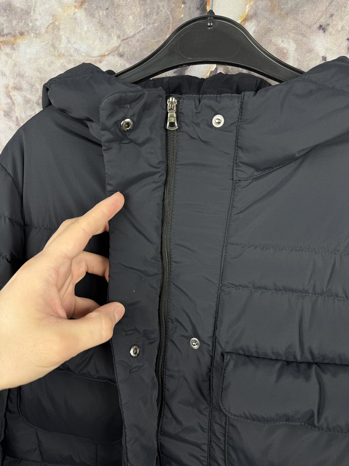 Uniqlo UNIQLO x Jil Sander Puffer Jacket Hooded Minimali Down Coat Size S / US 4 / IT 40 - 6 Thumbnail