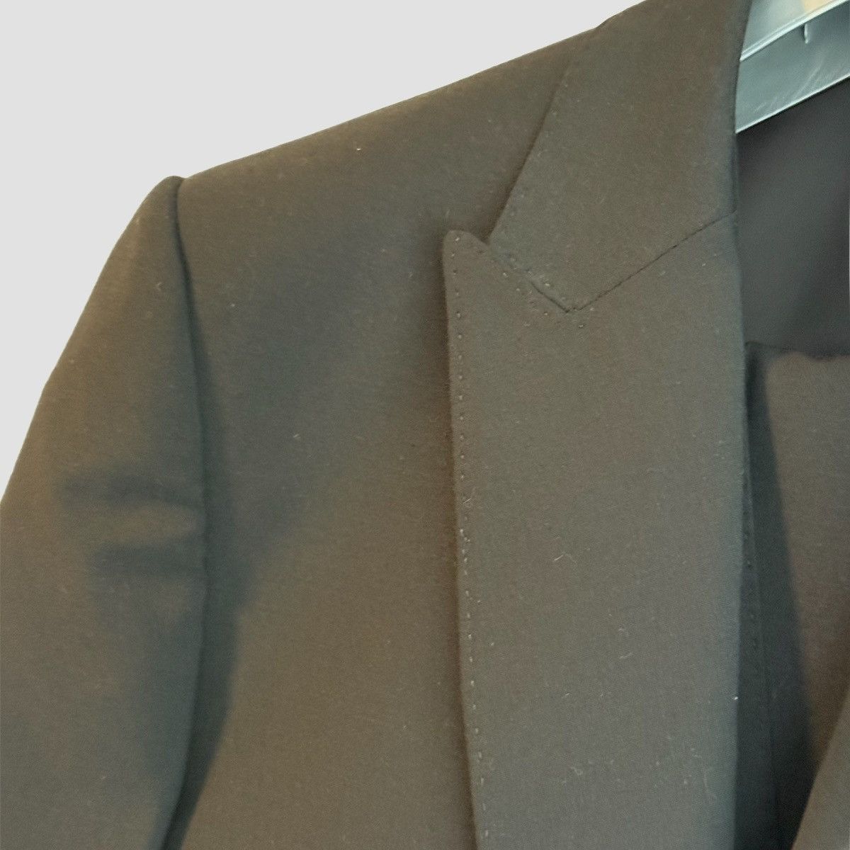 Dolce & Gabbana D&G Black Slim Fit Three Piece Suit Size 38S - 11 Thumbnail